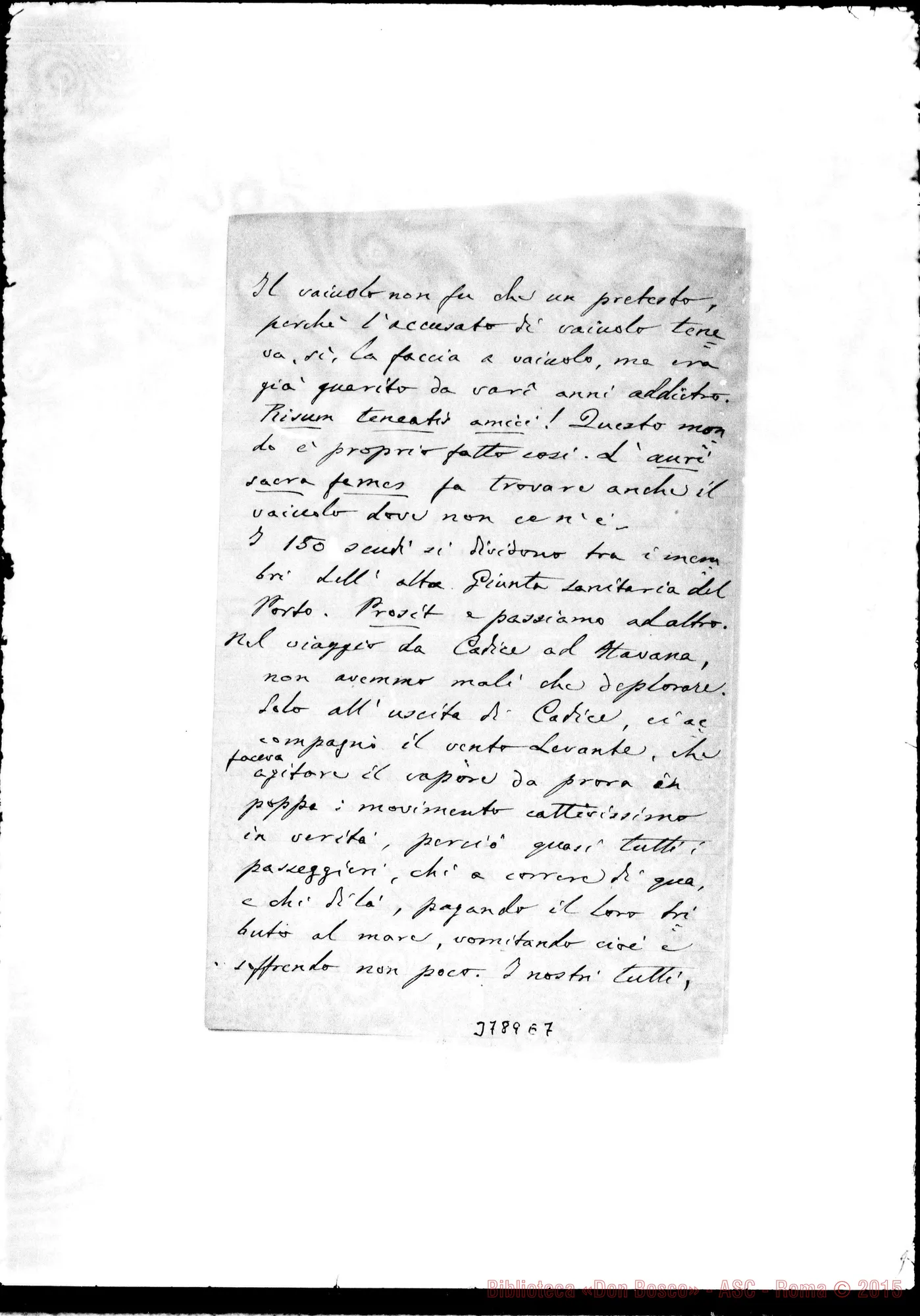 Fotogramma E 7 — « « Dal «Condal», 27-12-1893