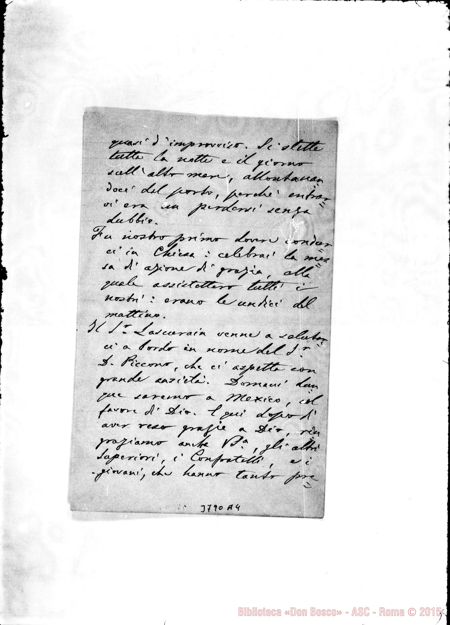 Fotogramma A 4 — « « Dal «Condal», 27-12-1893