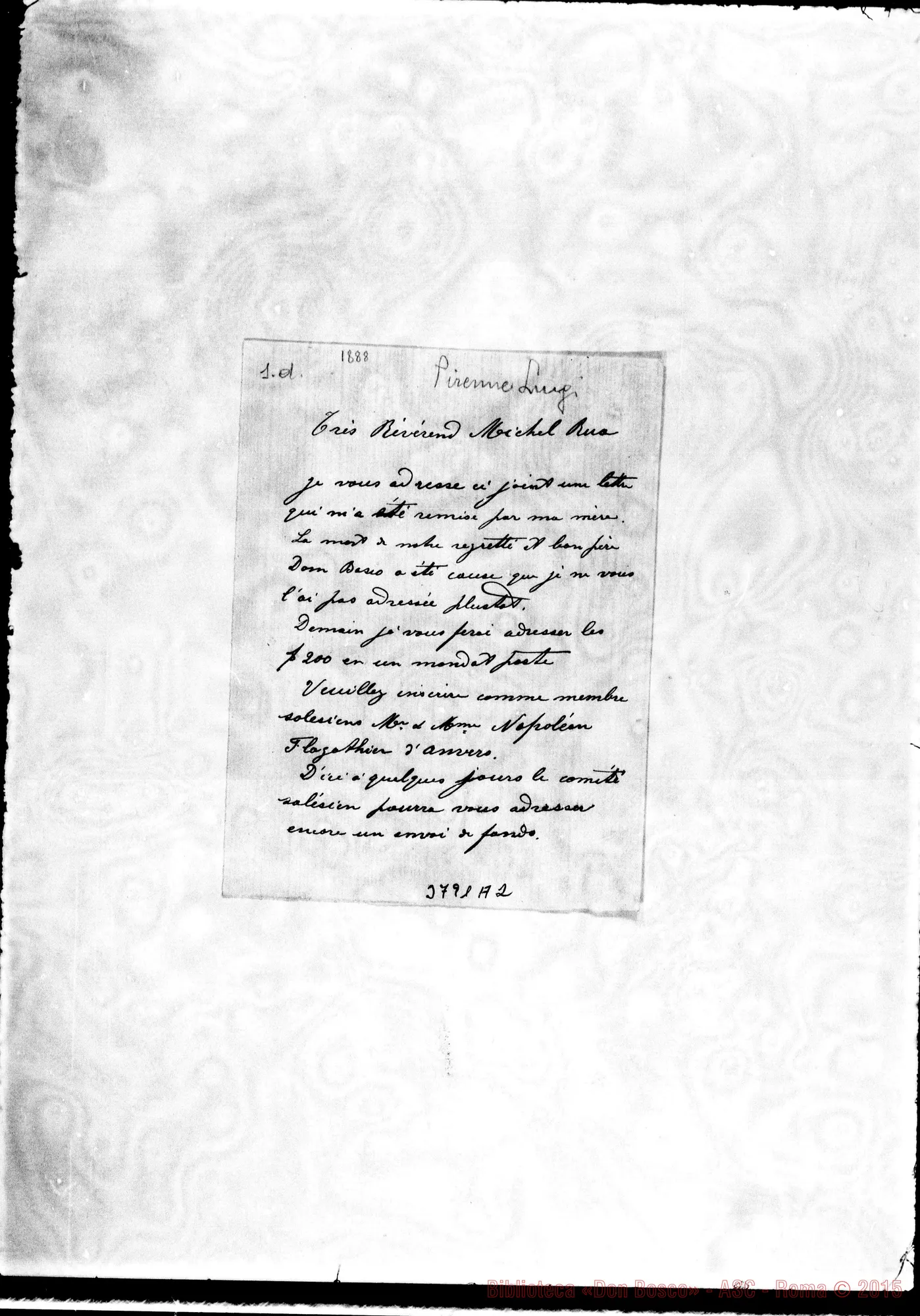 Fotogramma A 2 — Pirenne Luigi s.l. s.d.