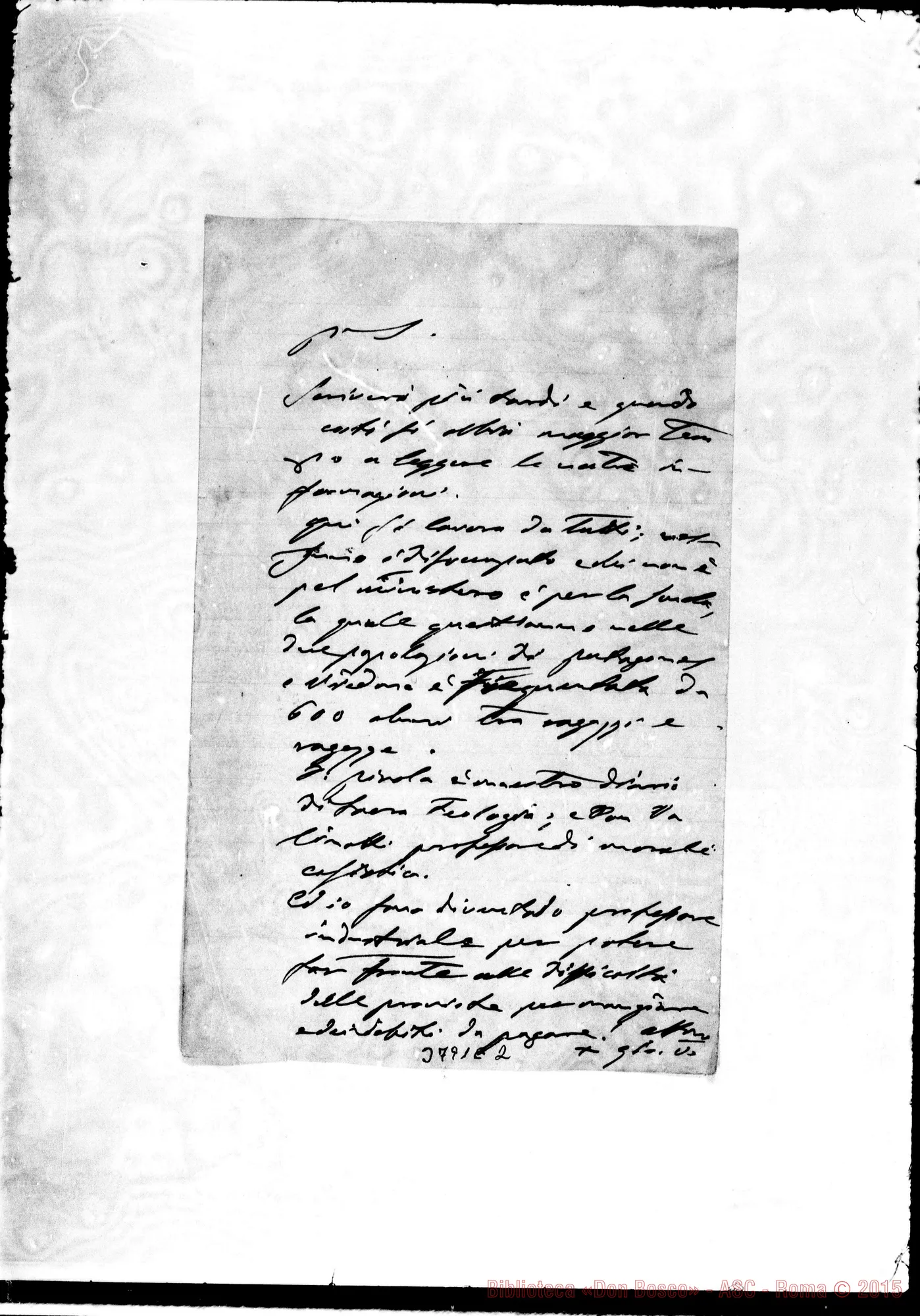 Fotogramma E 2 — « « Viedma, 28-08-1894 Autogr. Rua Aggiunto P.S. di D. Cagliero G.