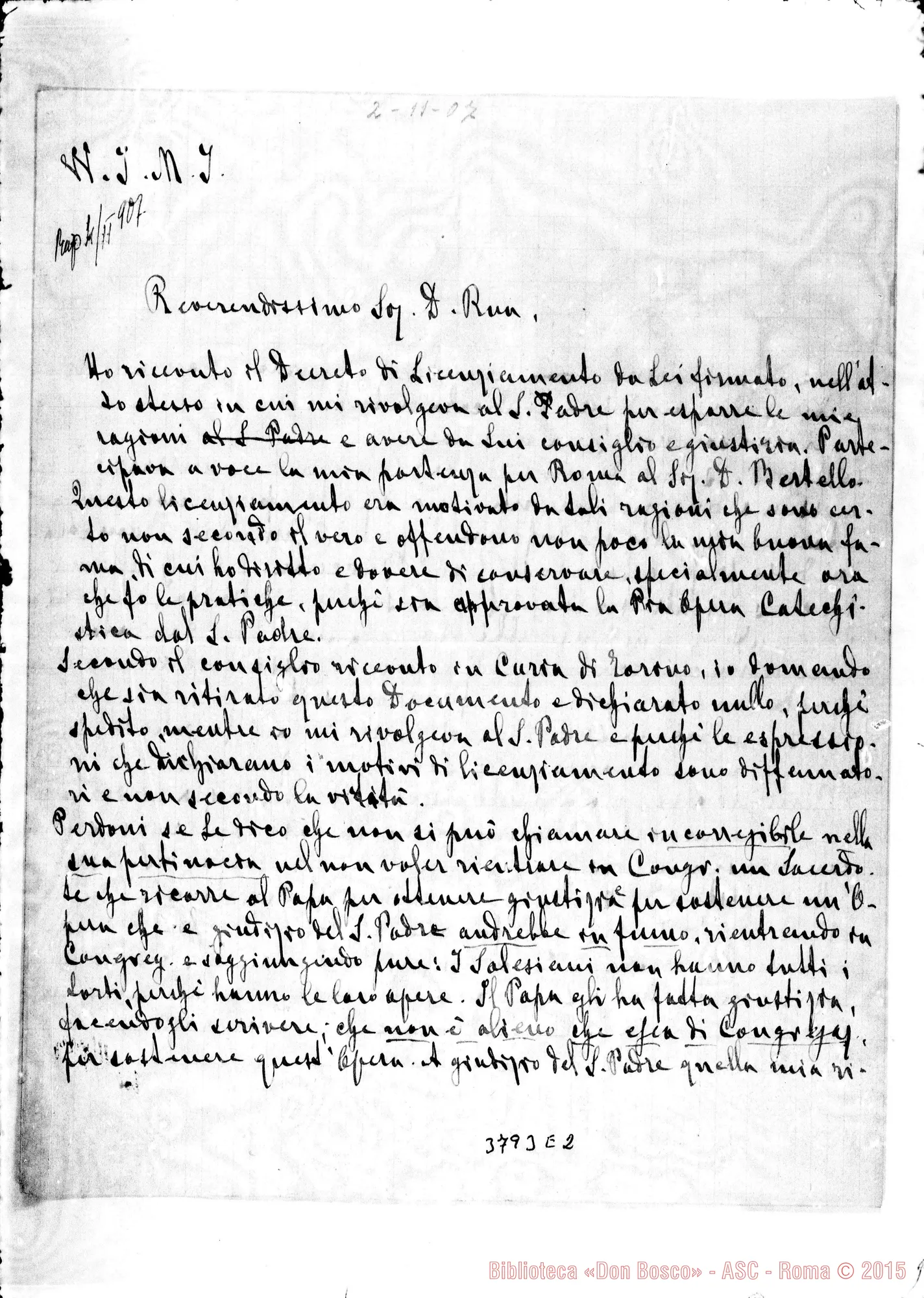 Fotogramma E 2 — « « Chieri, 2-11-1907
