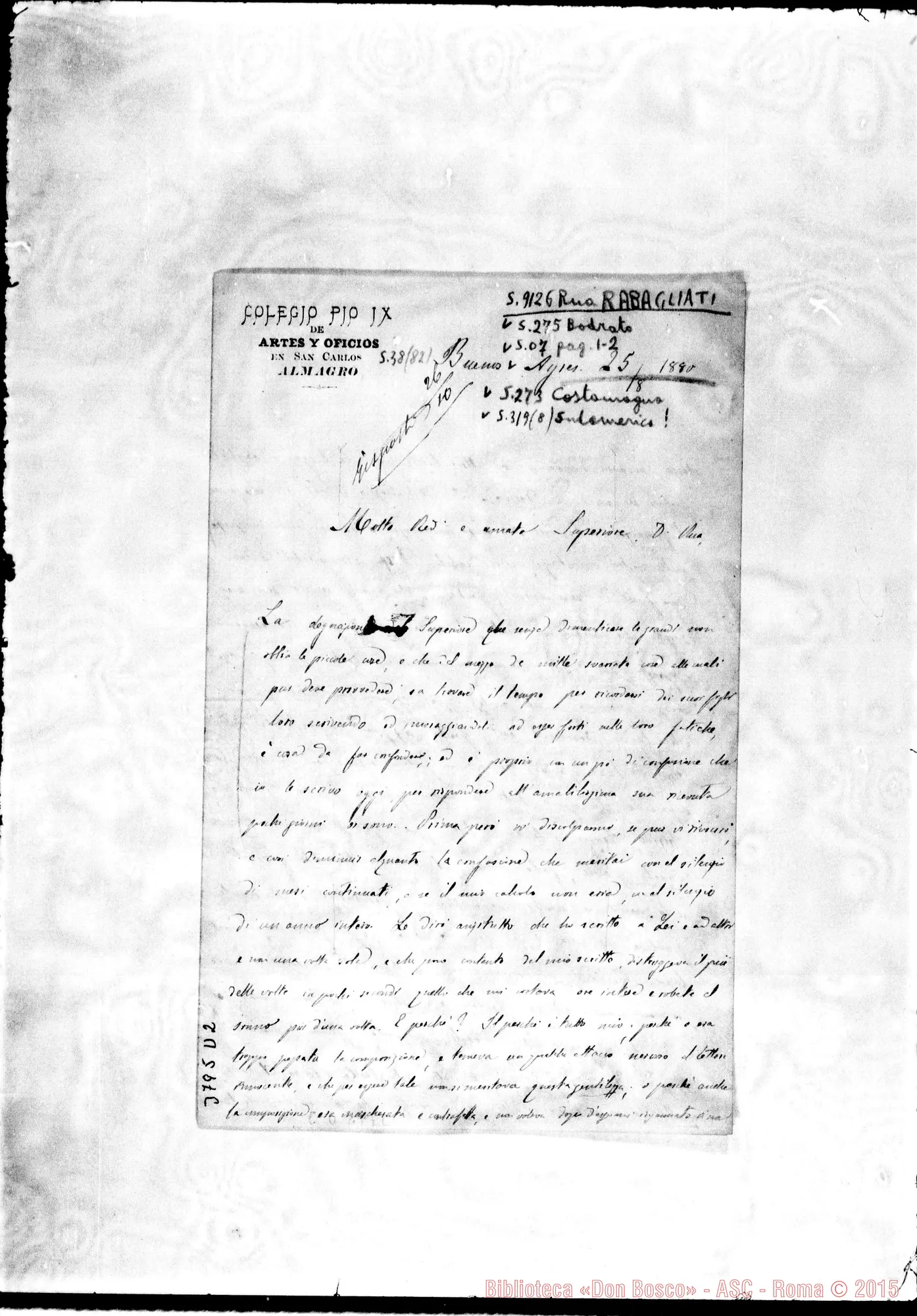 Fotogramma D 2 — « « Buenos Aires, 25-08-1880