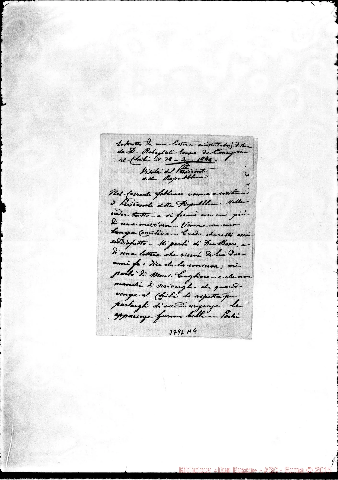 Fotogramma A 4 — « « Concepción, 28-02-1889