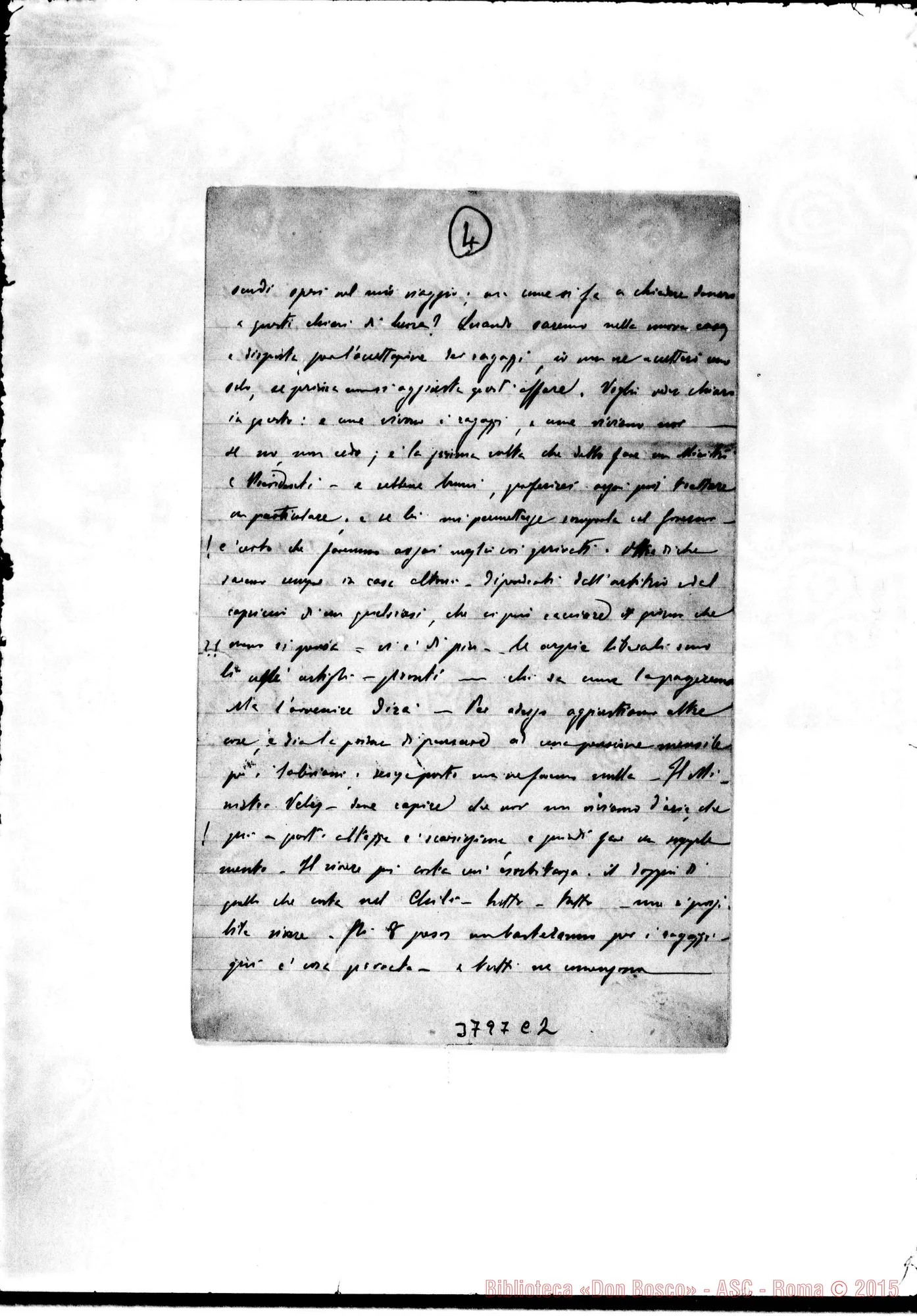 Fotogramma C 2 — « « Santa Fe, 14-04-1890 Autogr.Rua
