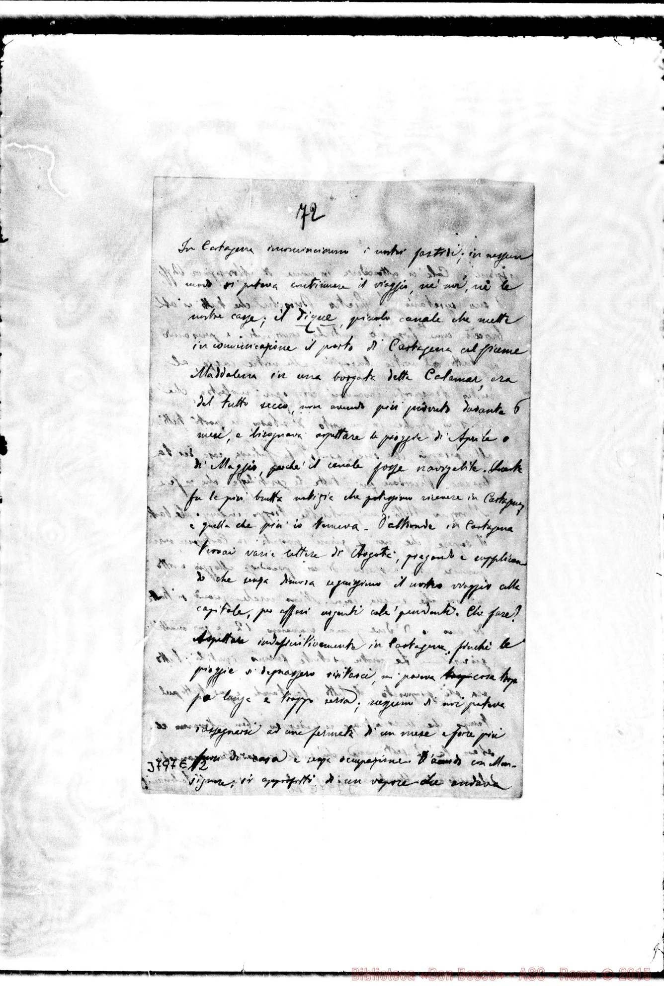 Fotogramma E 12 — « « Mar Antille, 6-03-1891