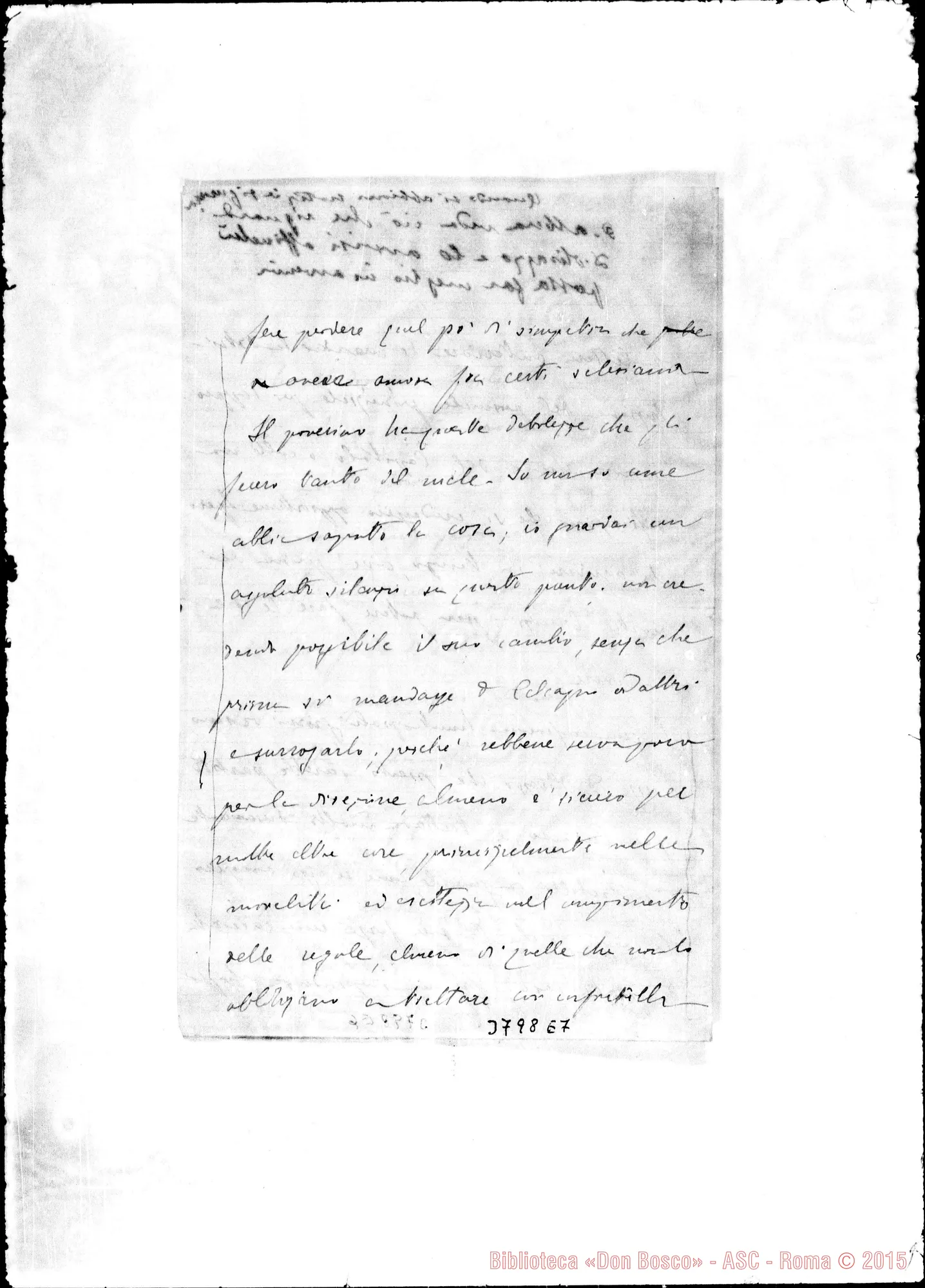 Fotogramma E 7 — « « Bogotá, 25-11-1897 Autogr.Rua
