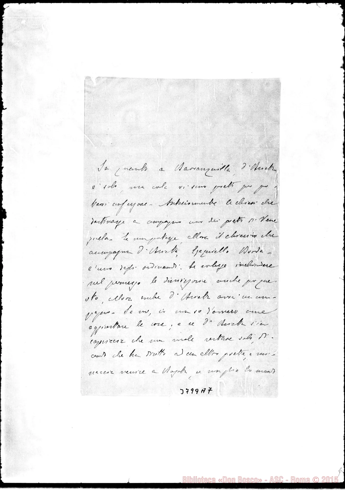 Fotogramma A 7 — « « Bogotá, 13-04-1902