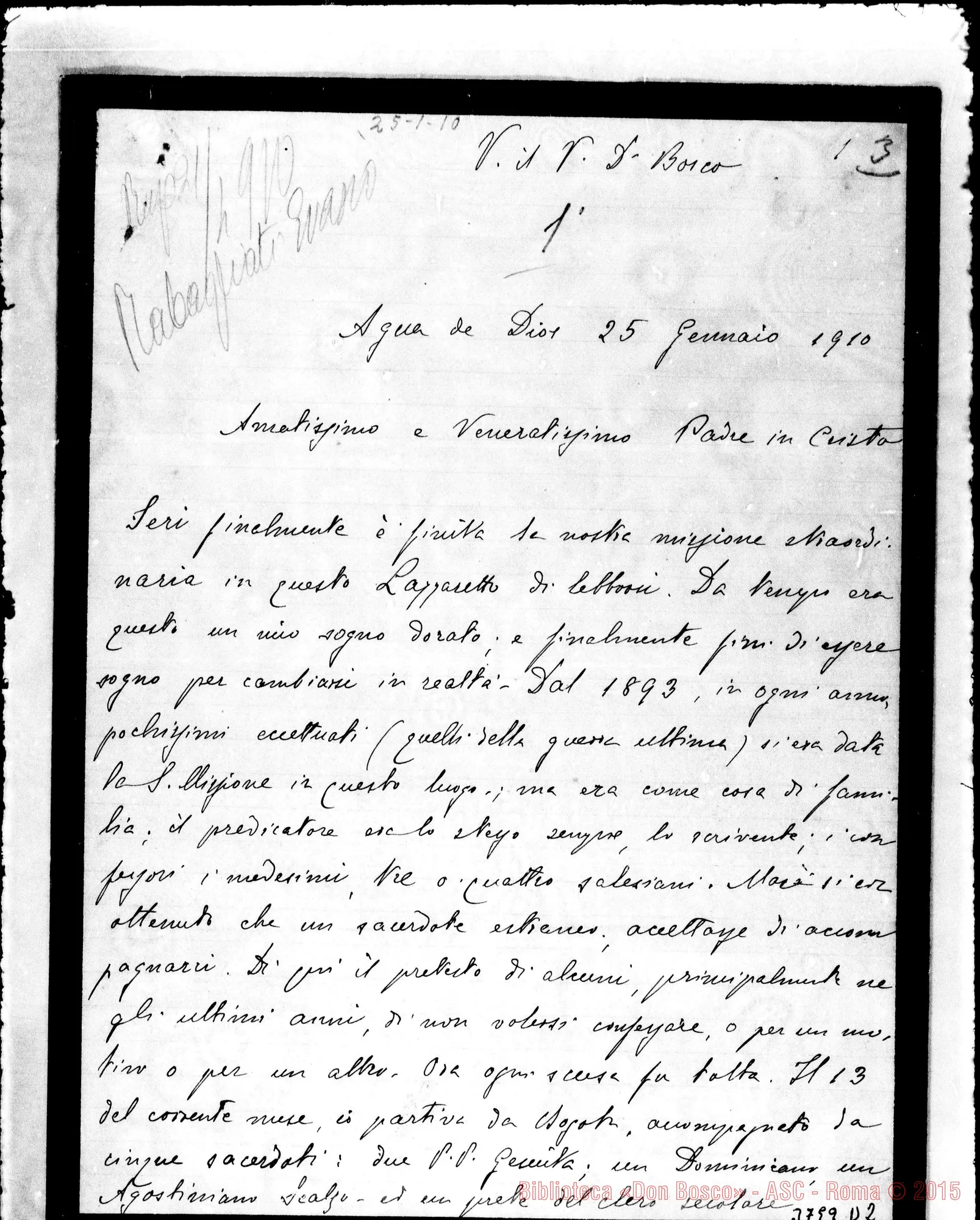 Fotogramma D 2 — « « Agua de Dios, 25-01-1910