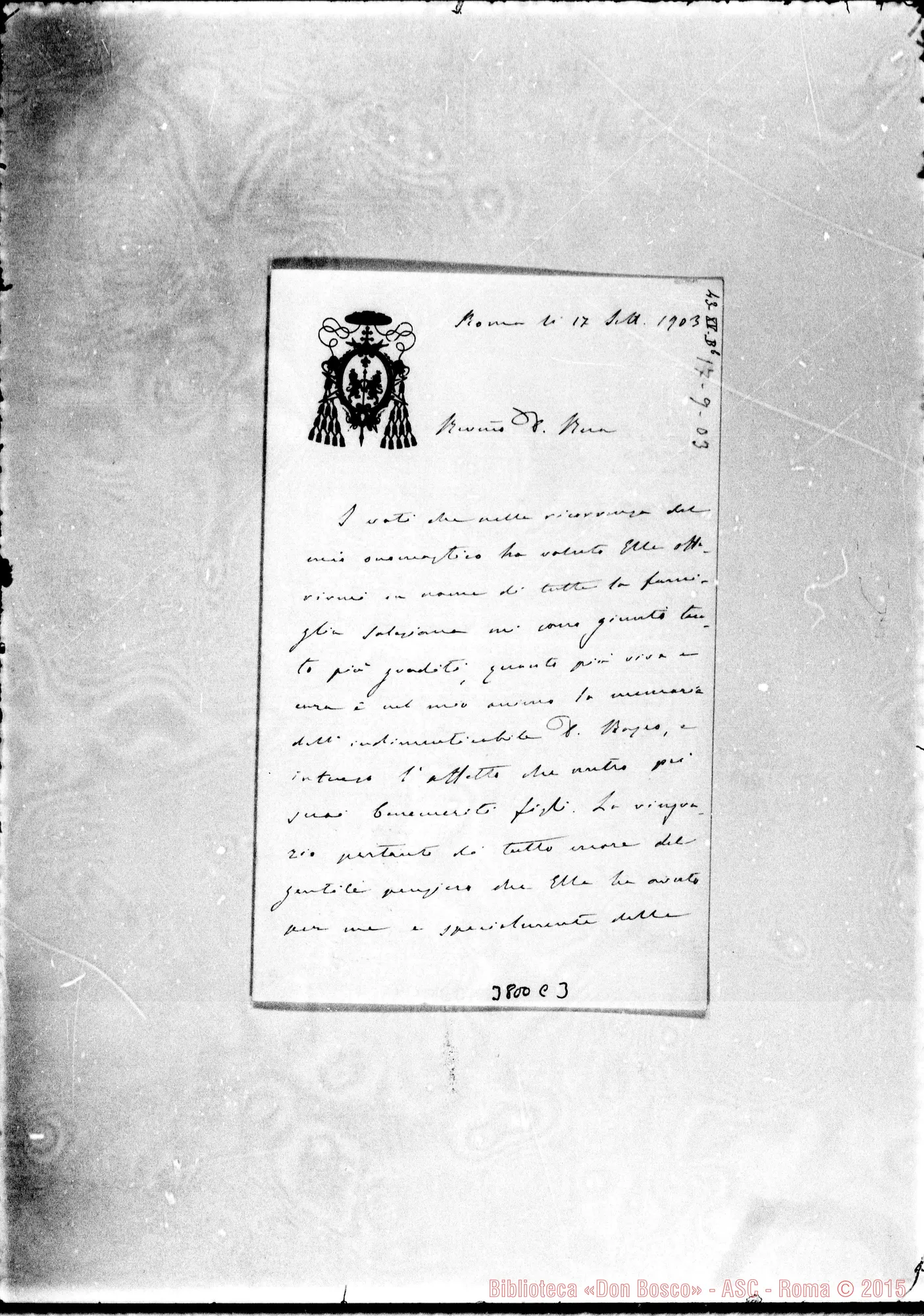 Fotogramma C 3 — « « Roma, 17-09-1903