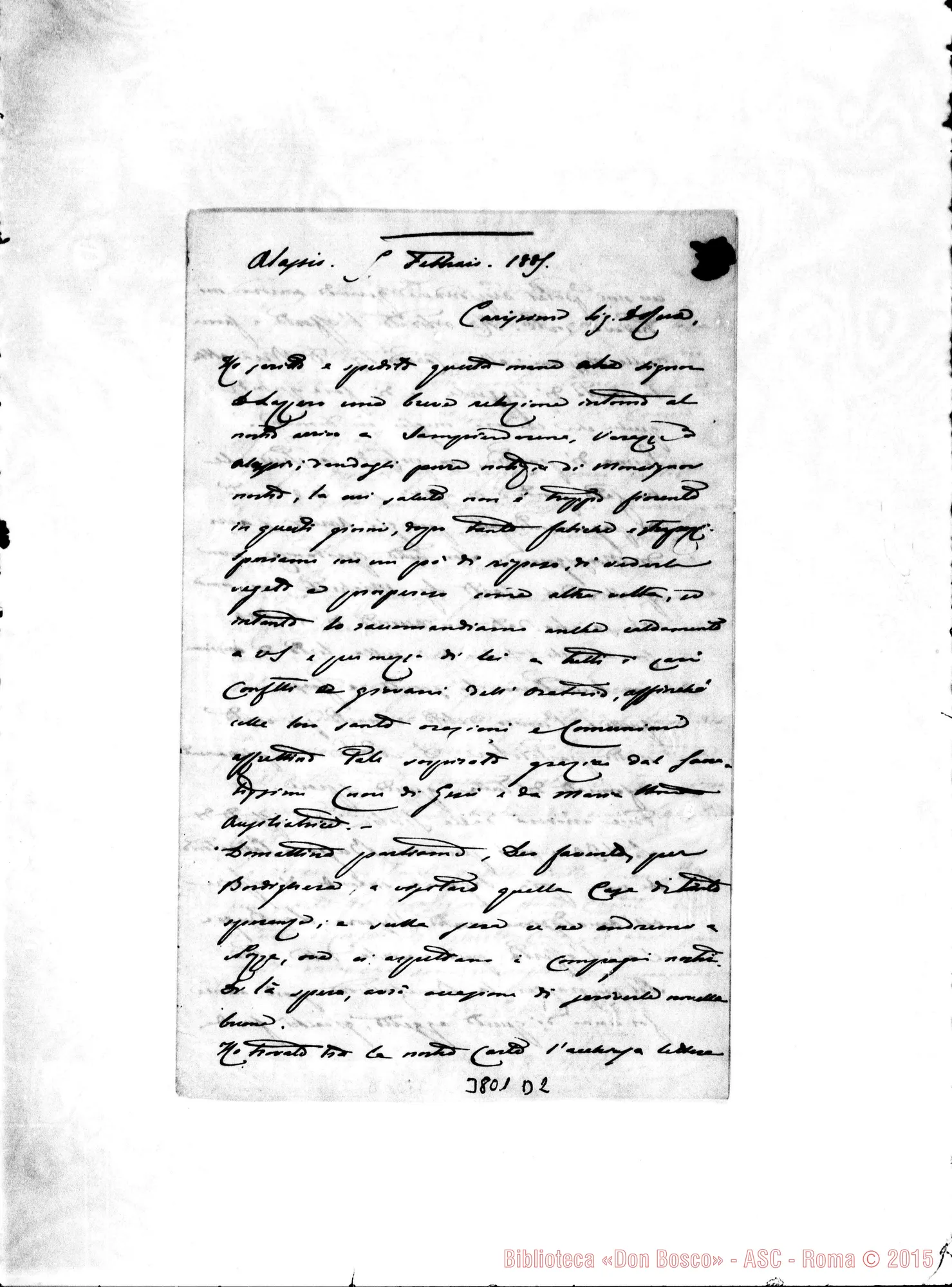 Fotogramma D 2 — « « Alassio, 5-02-1885