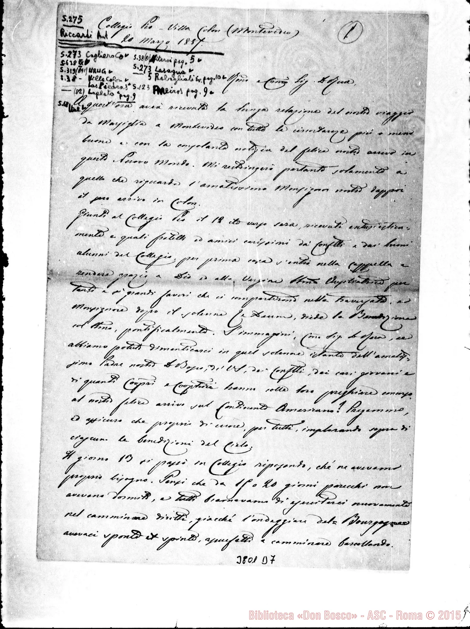 Fotogramma D 7 — « « Villa Colón, 20-03-1885