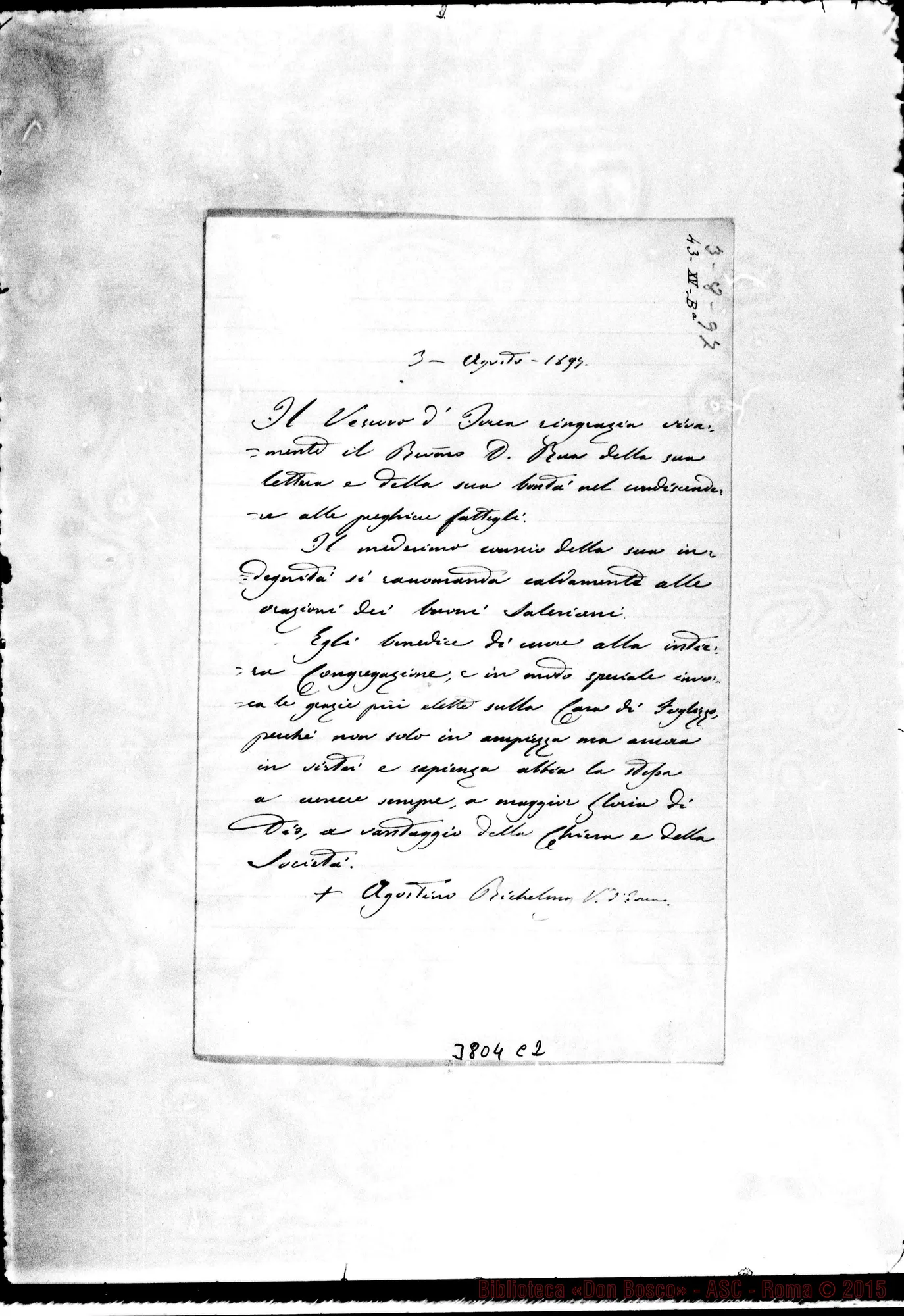 Fotogramma C 2 — « « Ivrea, 3-08-1897