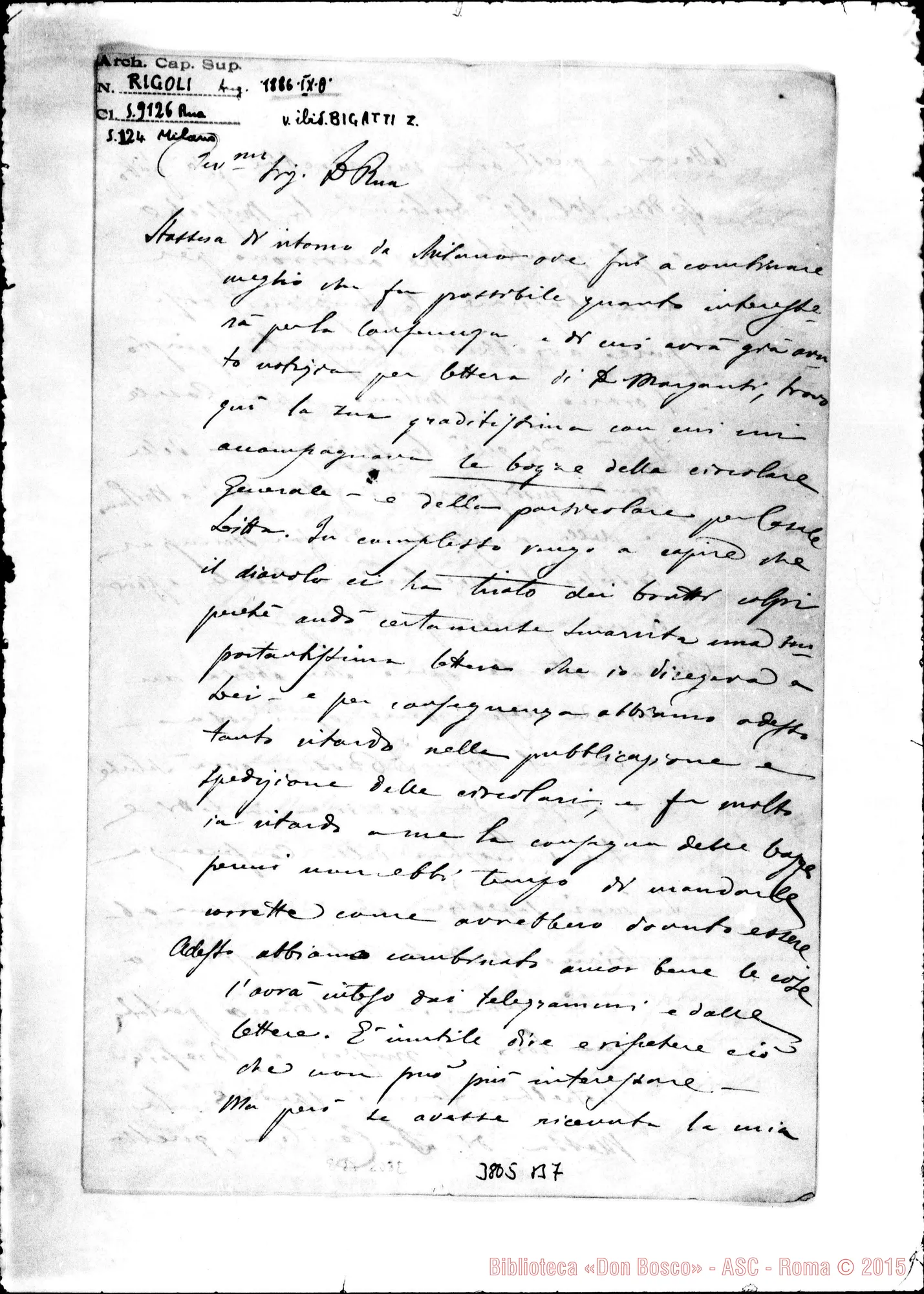 Fotogramma B 7 — « « Casale, 8-09-1886