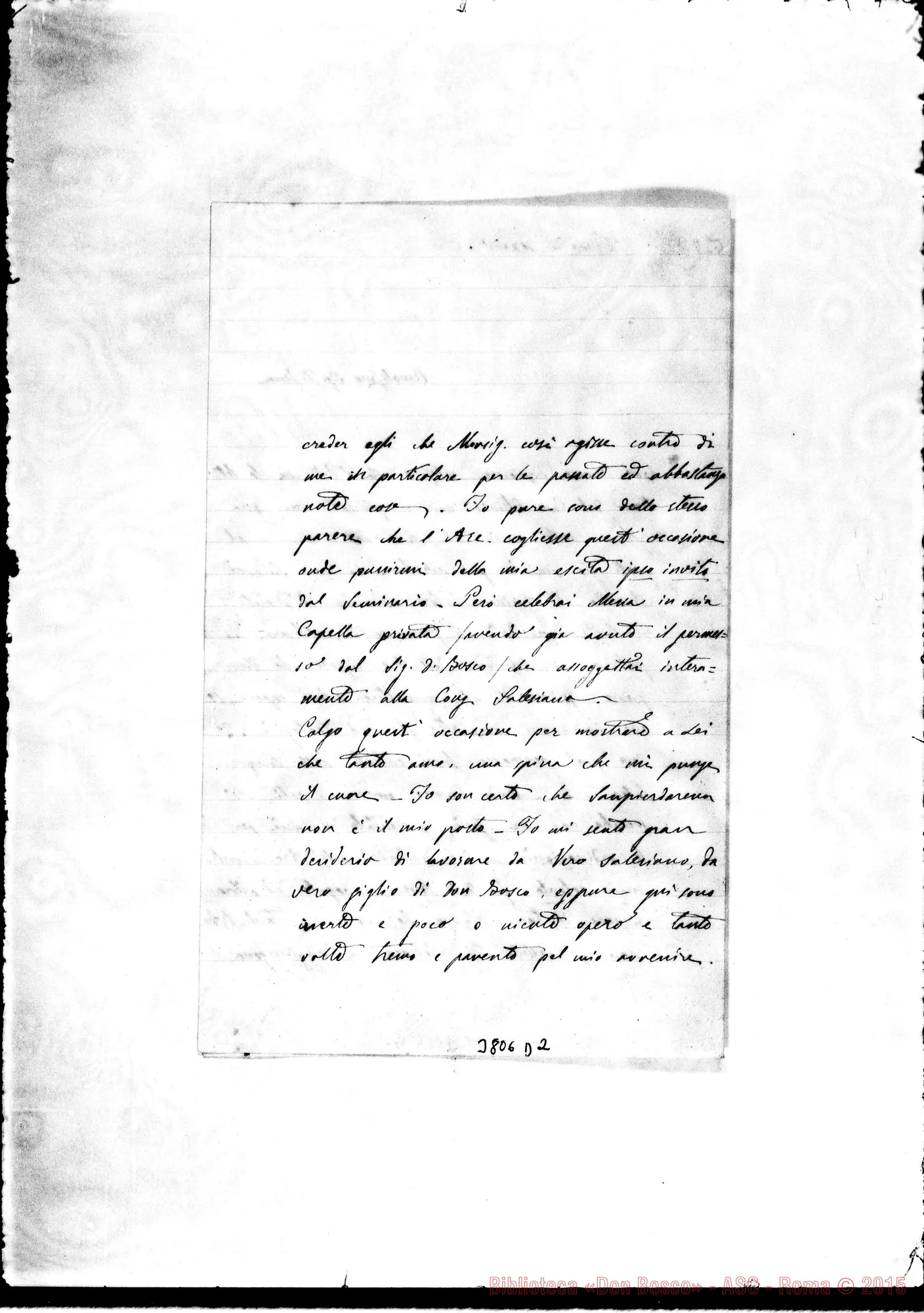 Fotogramma D 2 — Rocca Angelo, SDB Sampierdarena, 7-11-1877