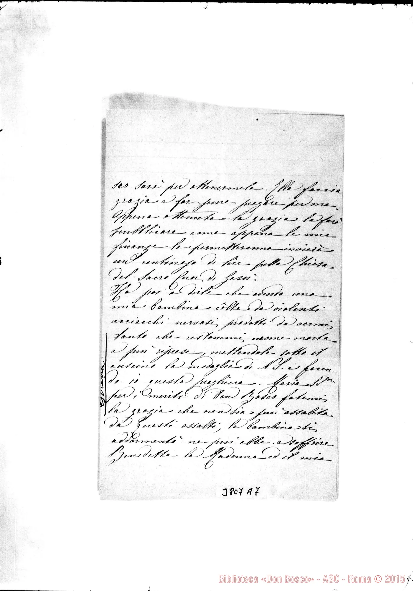 Fotogramma A 7 — Romanelli Ghirardi Teresina Lonato, 29-04-1888 Autogr. Rua