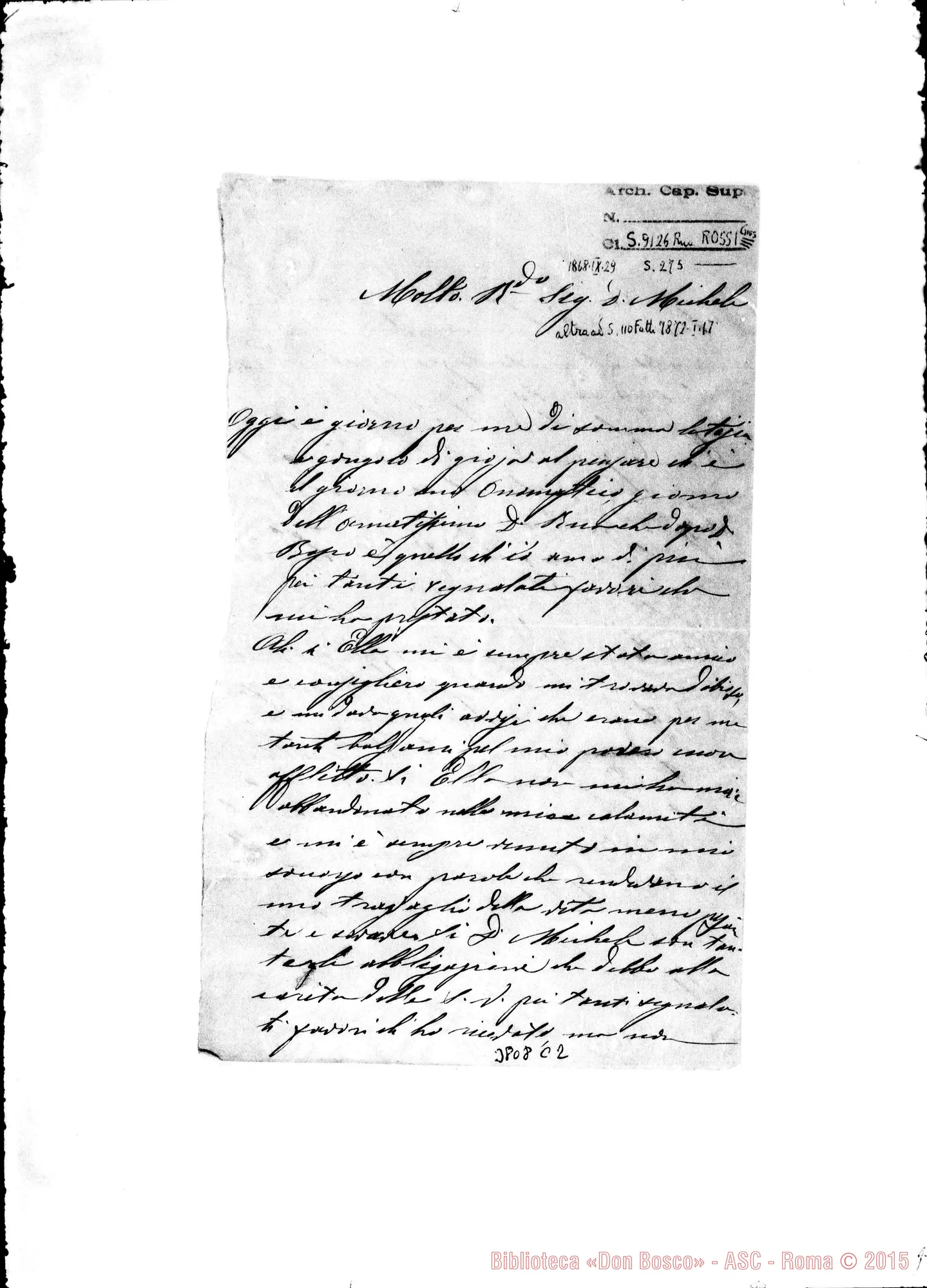 Fotogramma C 2 — Rossi Giuseppe, coad. SDB s.l. 29-09-1868