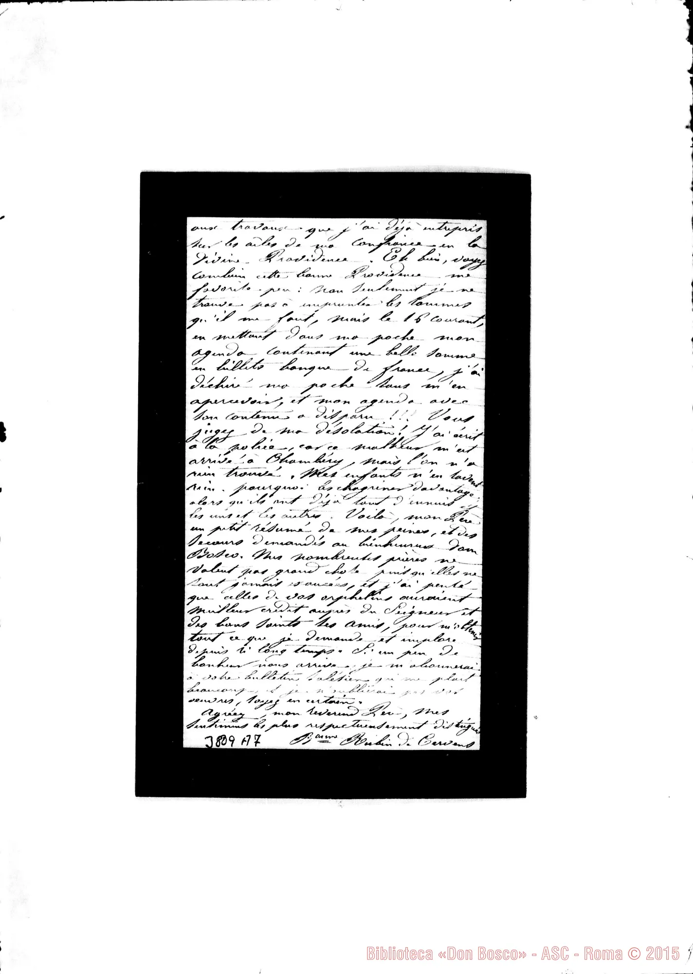 Fotogramma A 7 — Rubin de Cervens, baronessa Coise, 28-1 1-1889