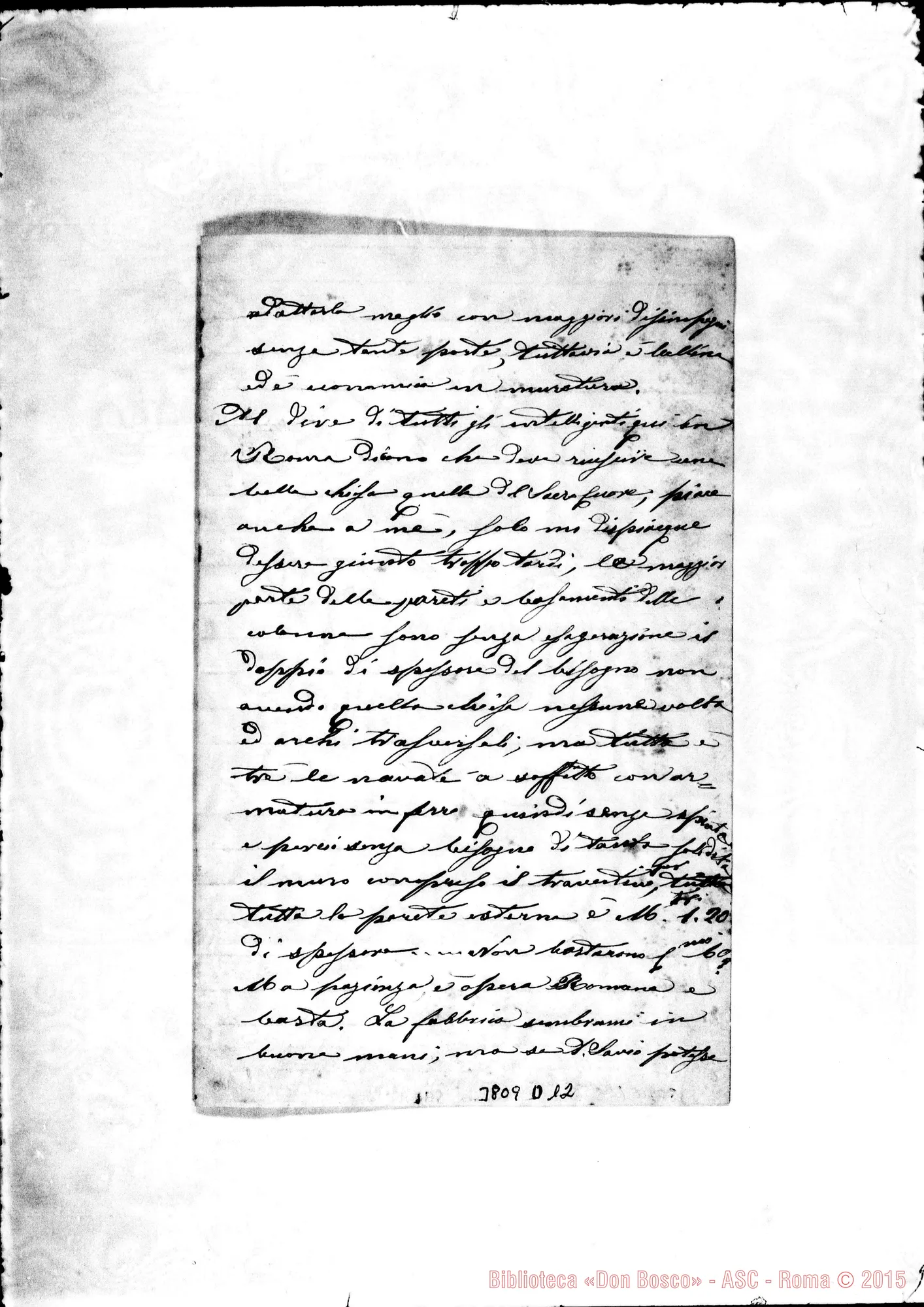 Fotogramma D 12 — Sala Antonio, SDB Roma, 5-04-1881 Autogr. Rua