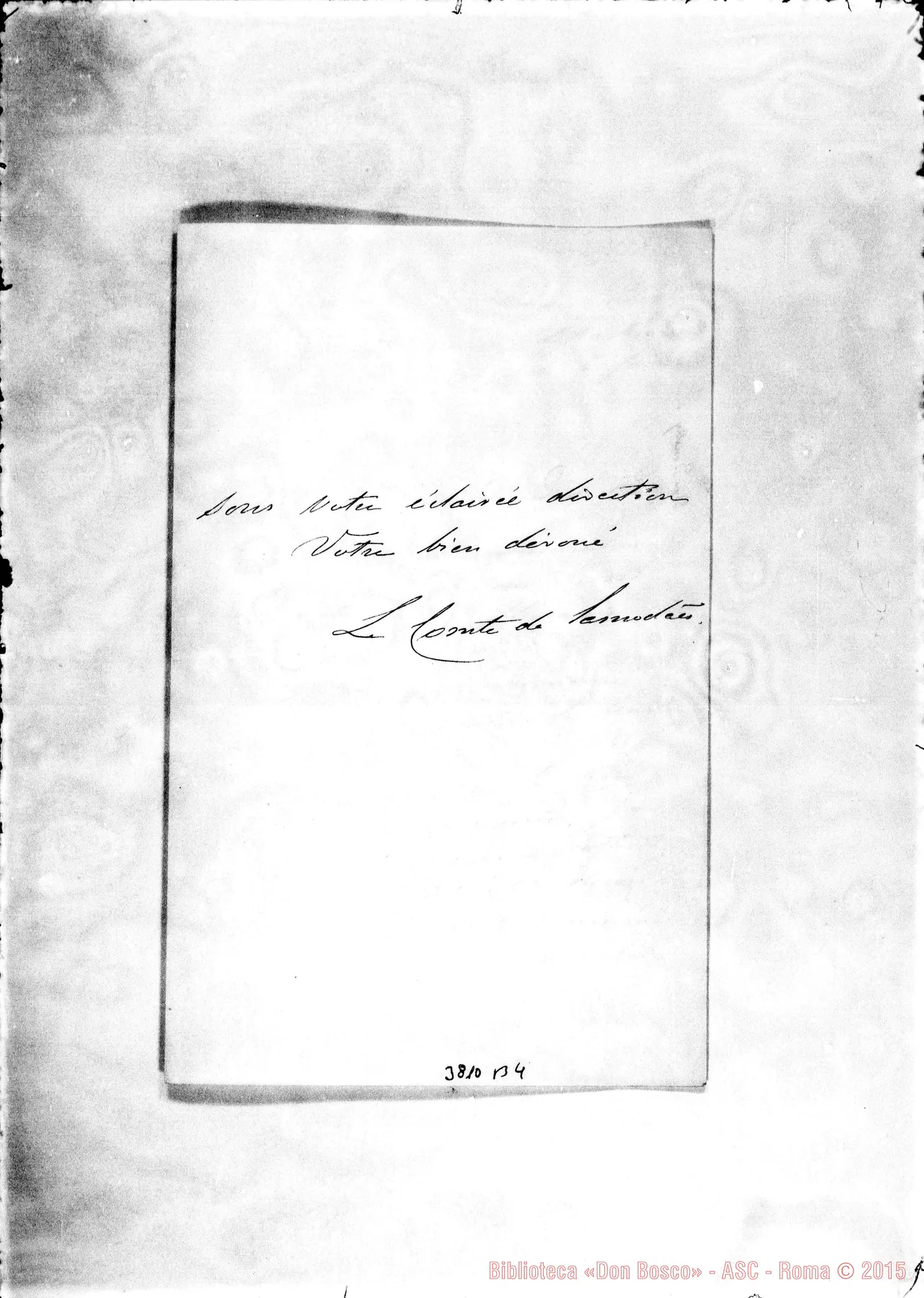 Fotogramma B 4 — Samodaes, conte di Porto, 6-02-1888