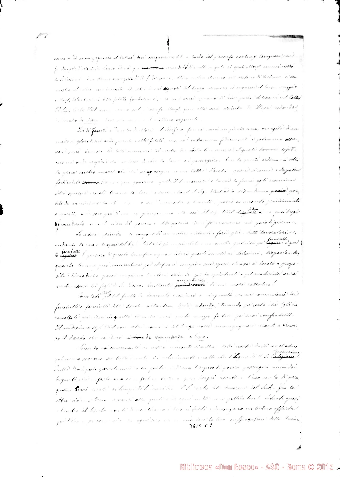 Fotogramma C 2 — « « La Paz, 15-10-1896 Autogr. Rua
