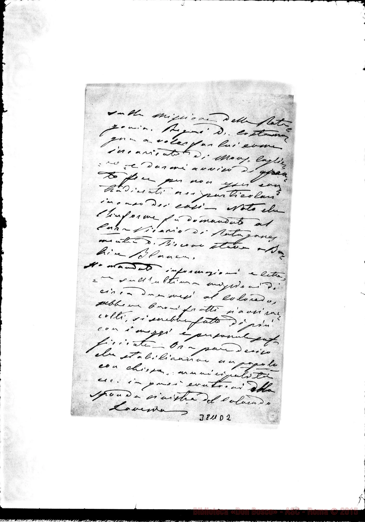 Fotogramma D 2 — « « s.l. s.d.