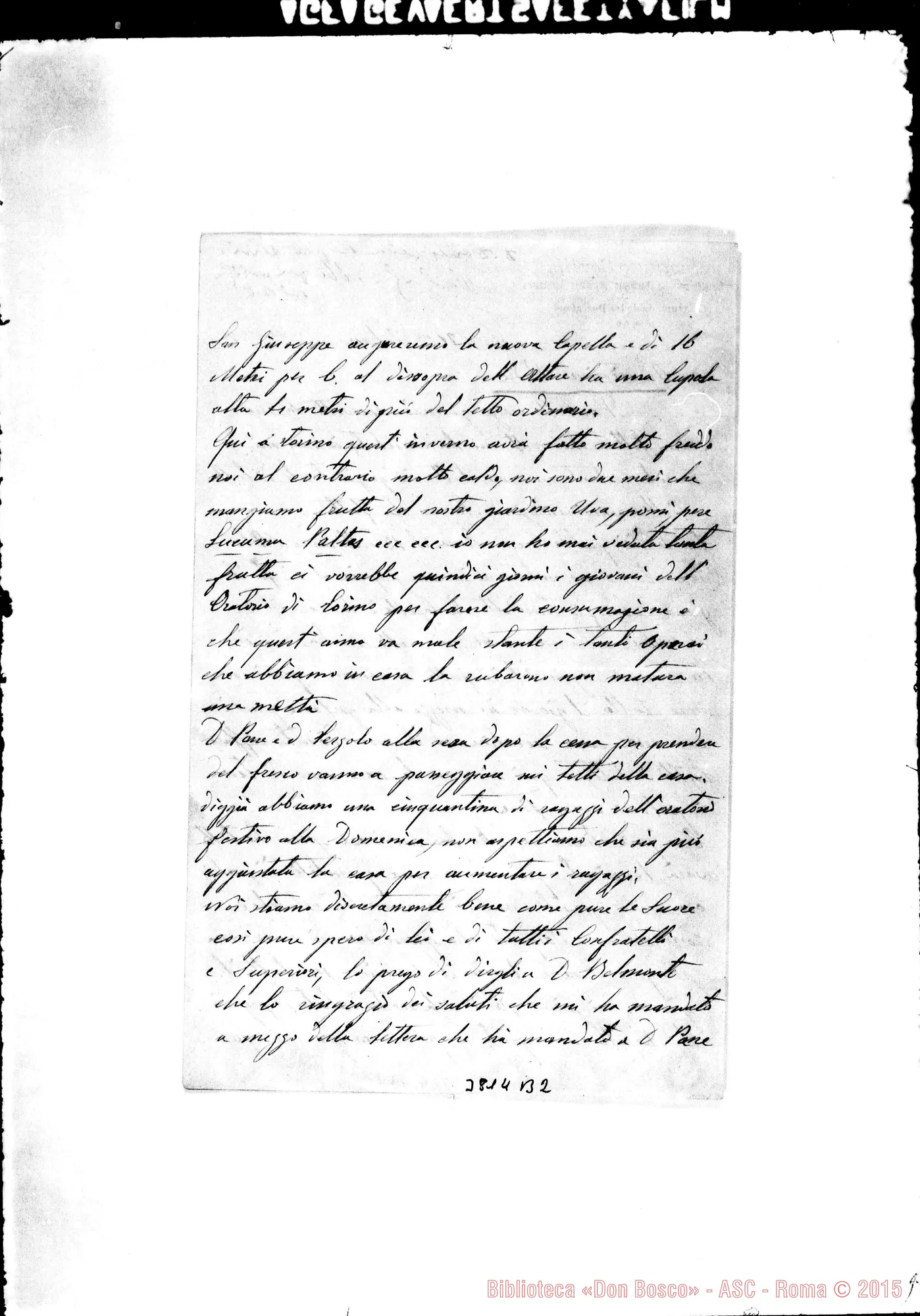 Fotogramma B 2 — « « Lima, 21-02-1892 Autogr. Rua