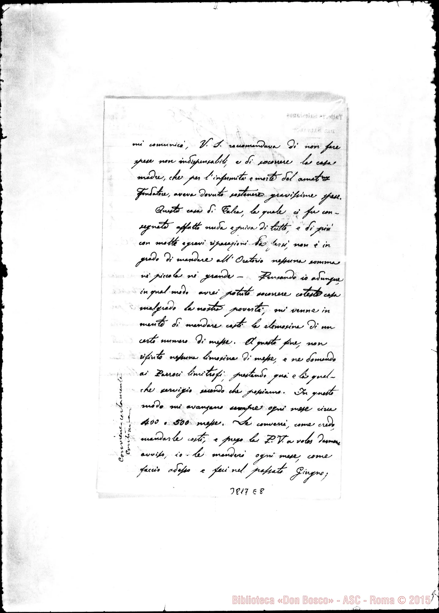 Fotogramma E 8 — « « Talea, 14-07-1888 Autogr. Rua