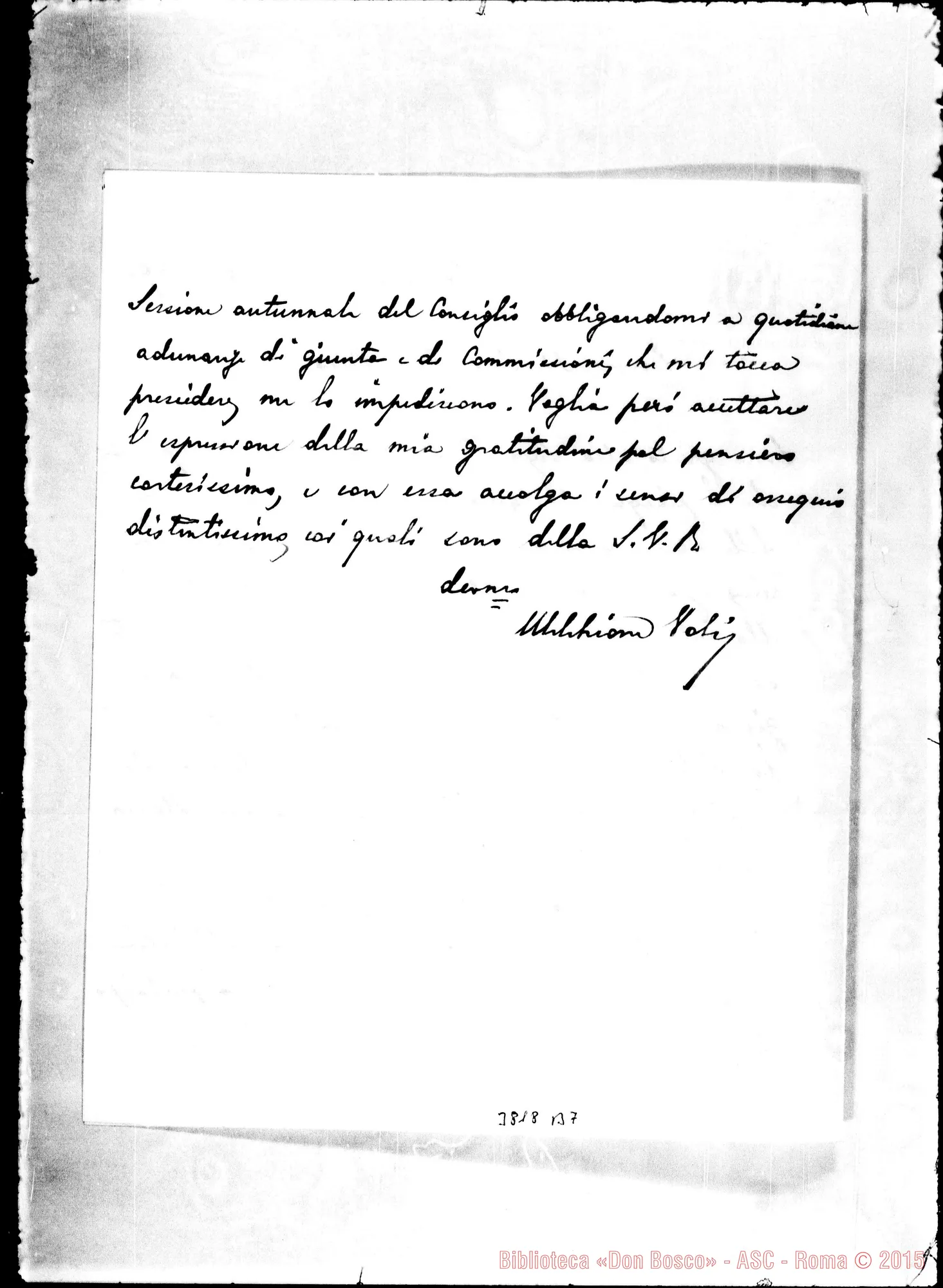 Fotogramma B 7 — « « « Torino, 8-12-1891