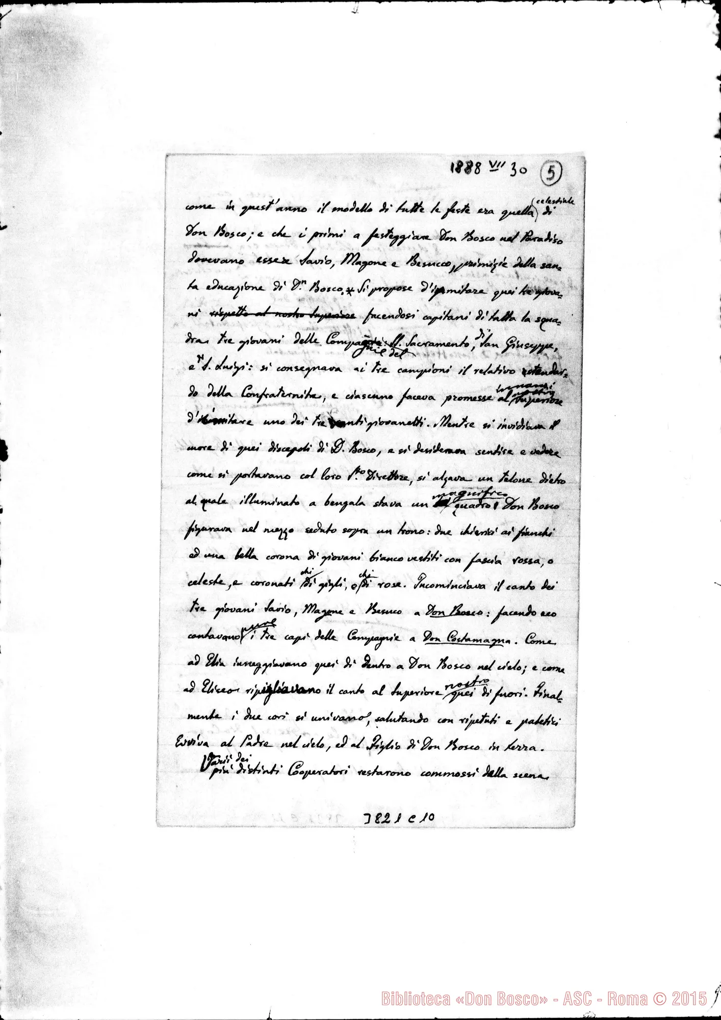 Fotogramma C 10 — « « Buenos Aires, 30-07-1888