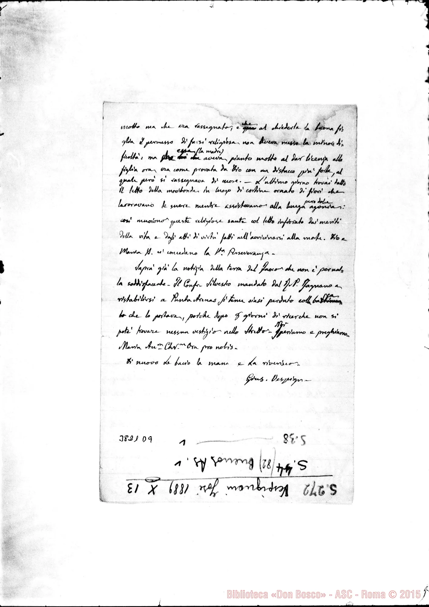 Fotogramma D 9 — « « San Carlos, 13-10-1889