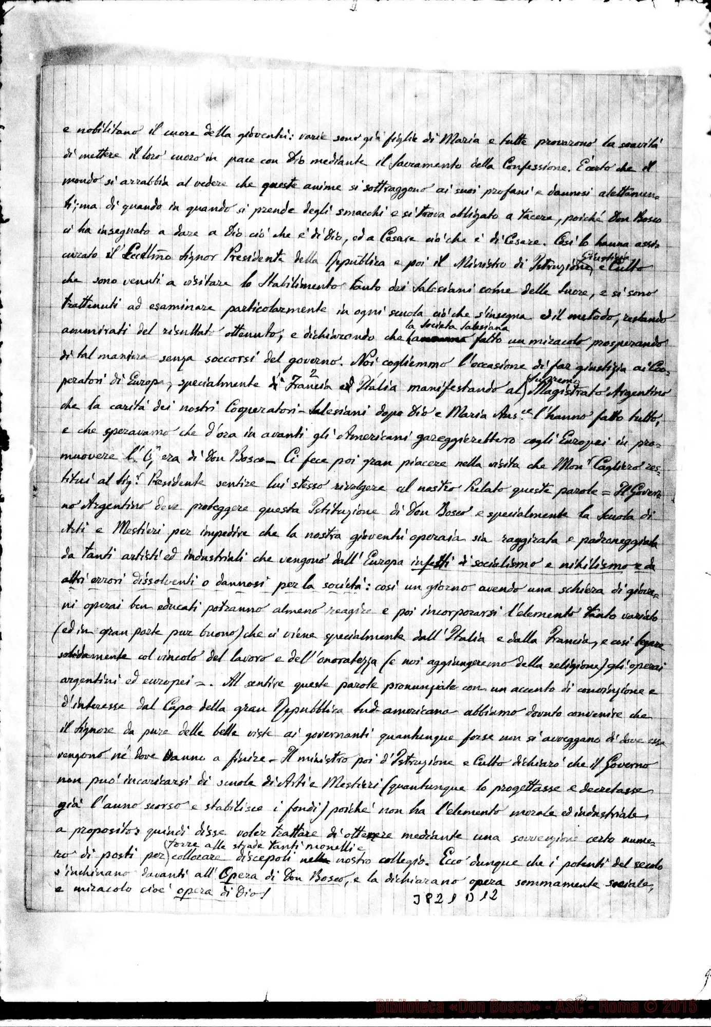 Fotogramma D 12 — « « Buenos Aires, 19-11-1889