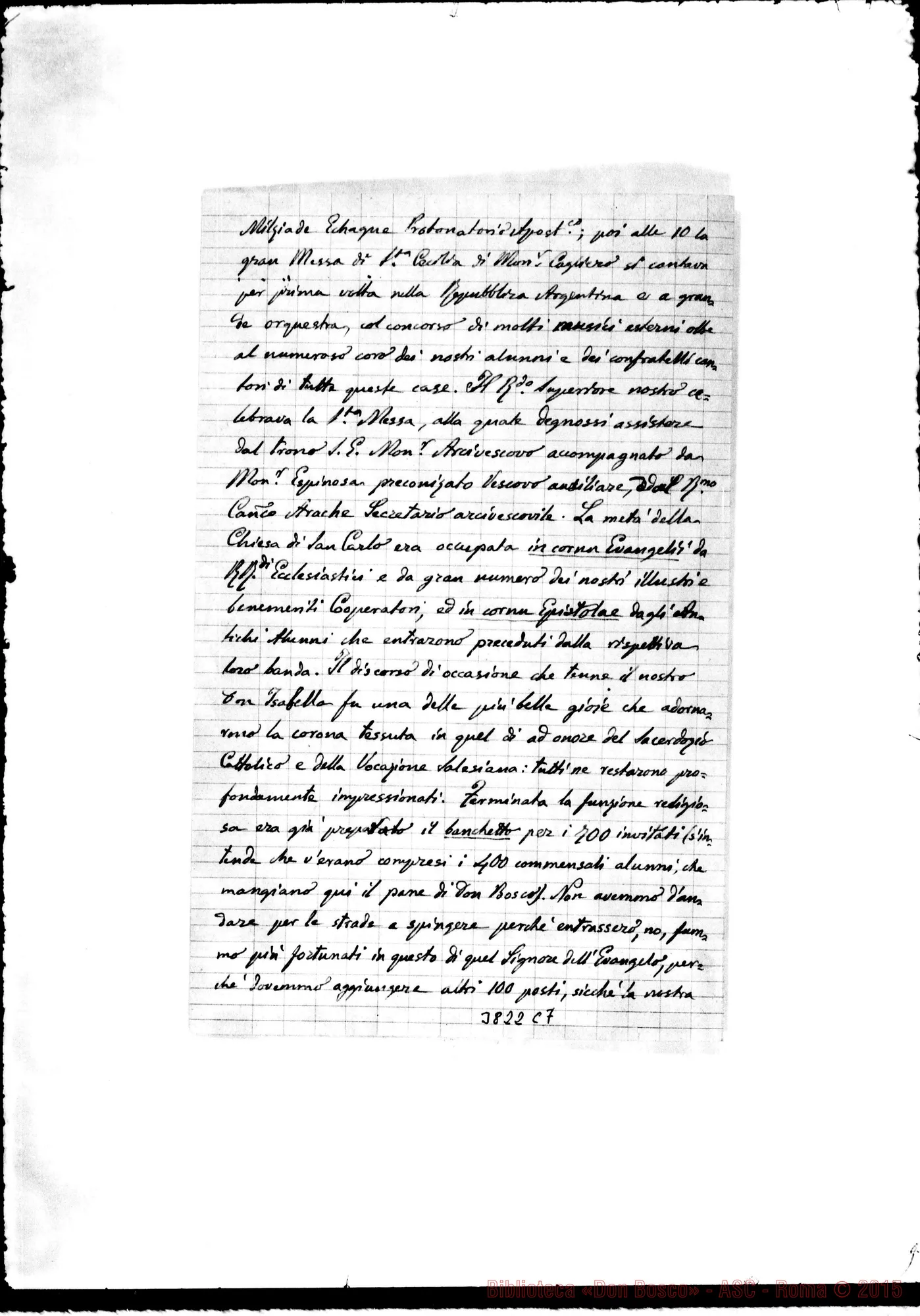 Fotogramma C 7 — « « Buenos Aires, 20-09-1893 Autogr. Rua