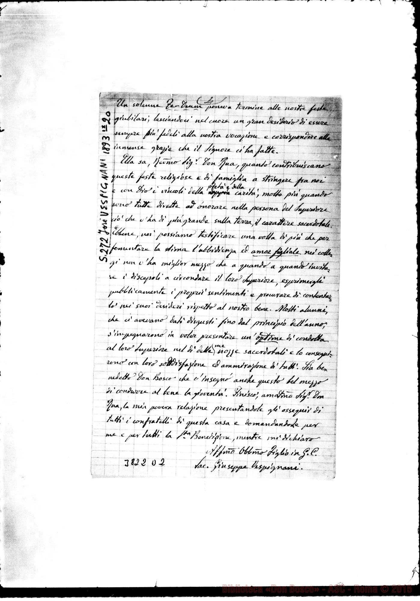 Fotogramma D 2 — « « Buenos Aires, 20-09-1893 Autogr. Rua