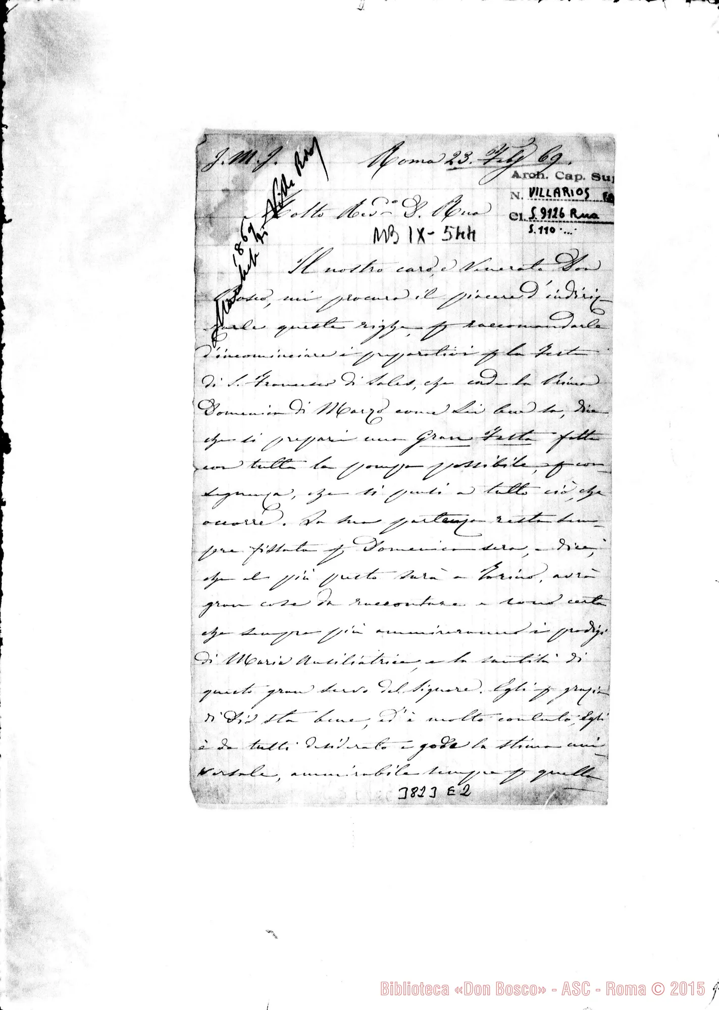 Fotogramma E 2 — Fanny Amato, march, di Villa Rios Roma, 23-02-1869