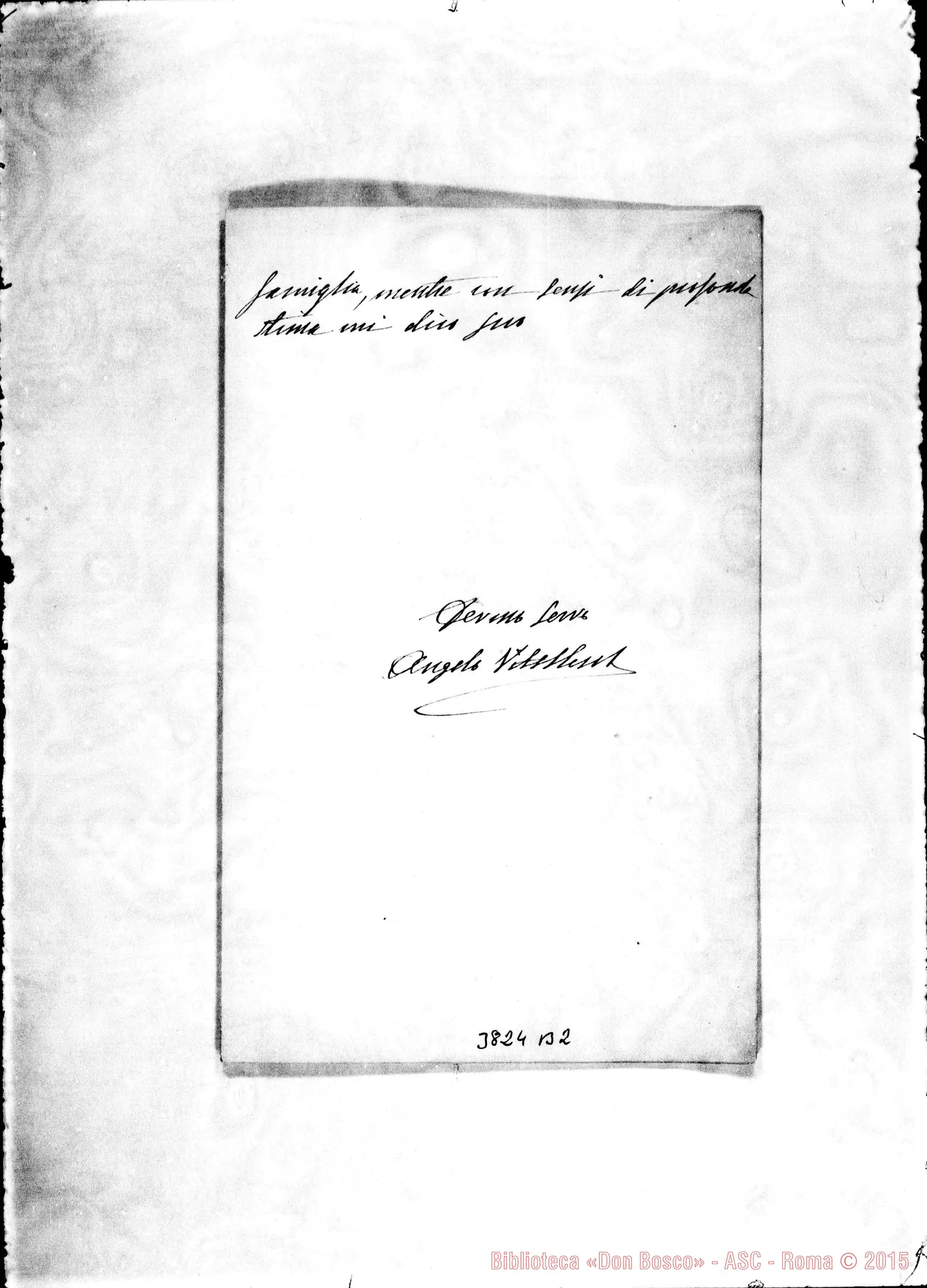 Fotogramma B 2 — Vitelleschi Angelo Roma, 4-02-1888