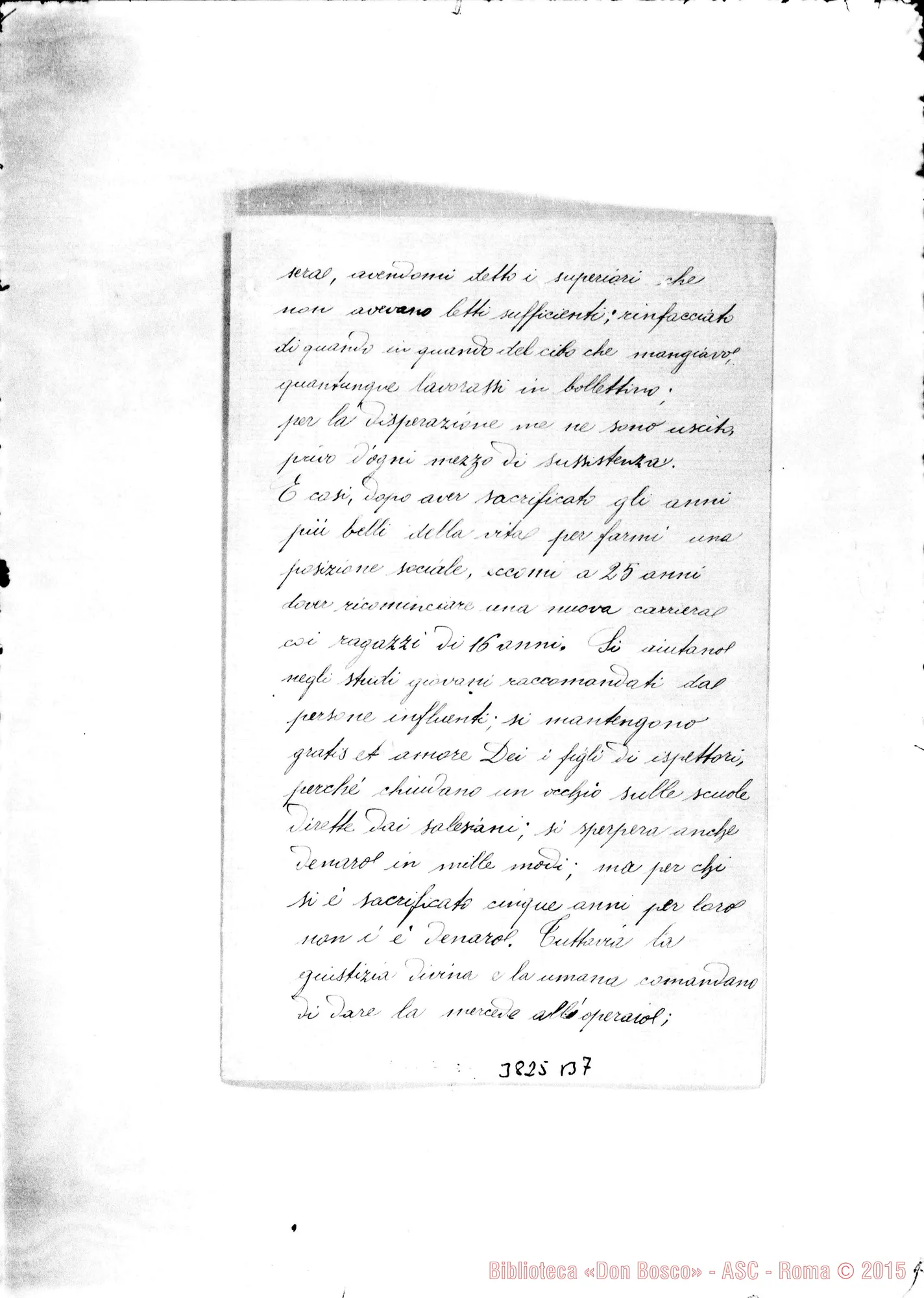 Fotogramma B 7 — Zambelli Santo Città, 9-02-1907