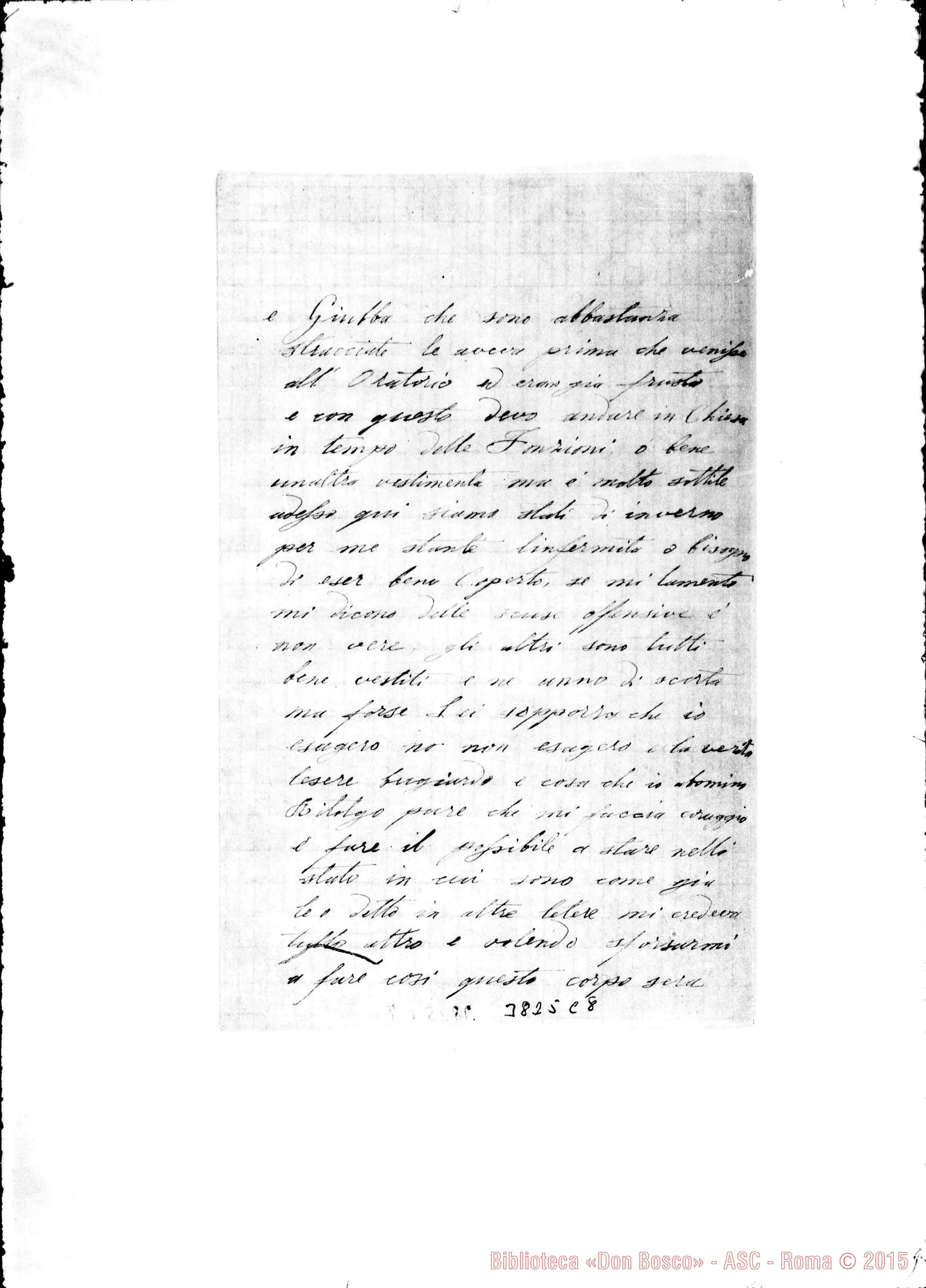 Fotogramma C 8 — « « Buenos Aires, 10-1880 Autogr. Rua