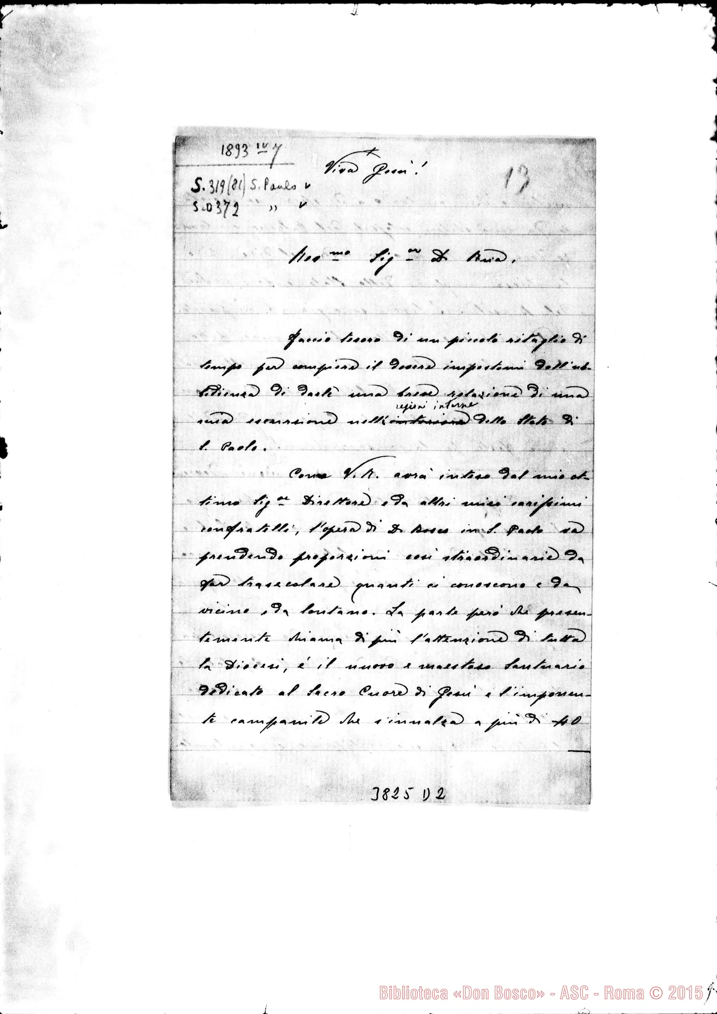 Fotogramma D 2 — Zanchetta Luigi, SDB S. Paulo, 7-04-1893