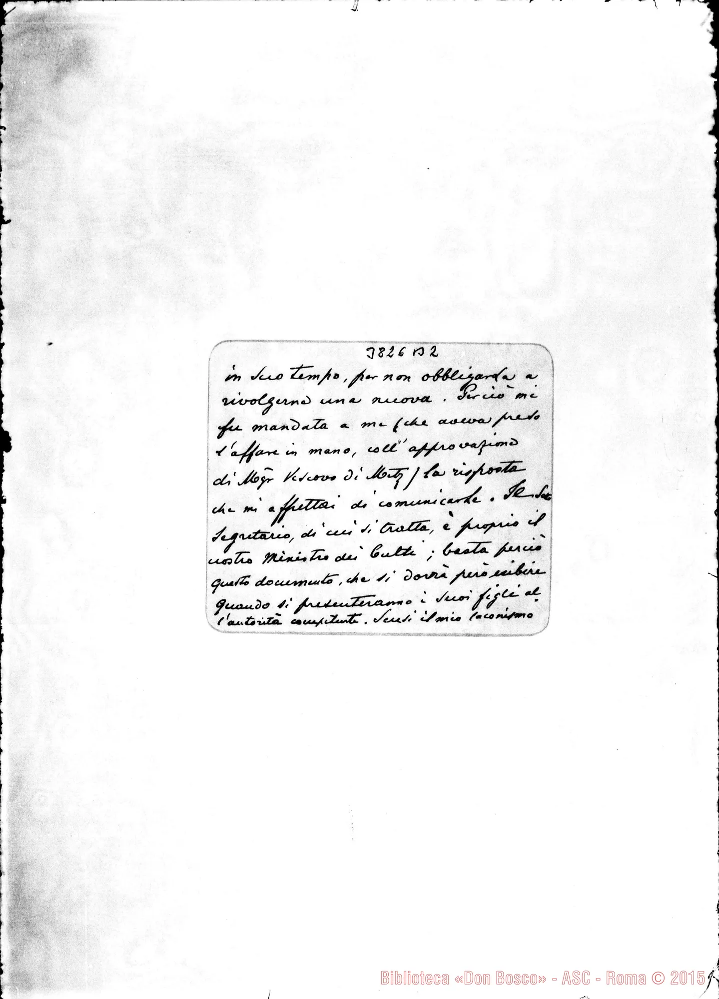 Fotogramma B 2 — Zorn de Bulach Franc., vesc. Strasbourg, 16-04-1904 Biglietto
