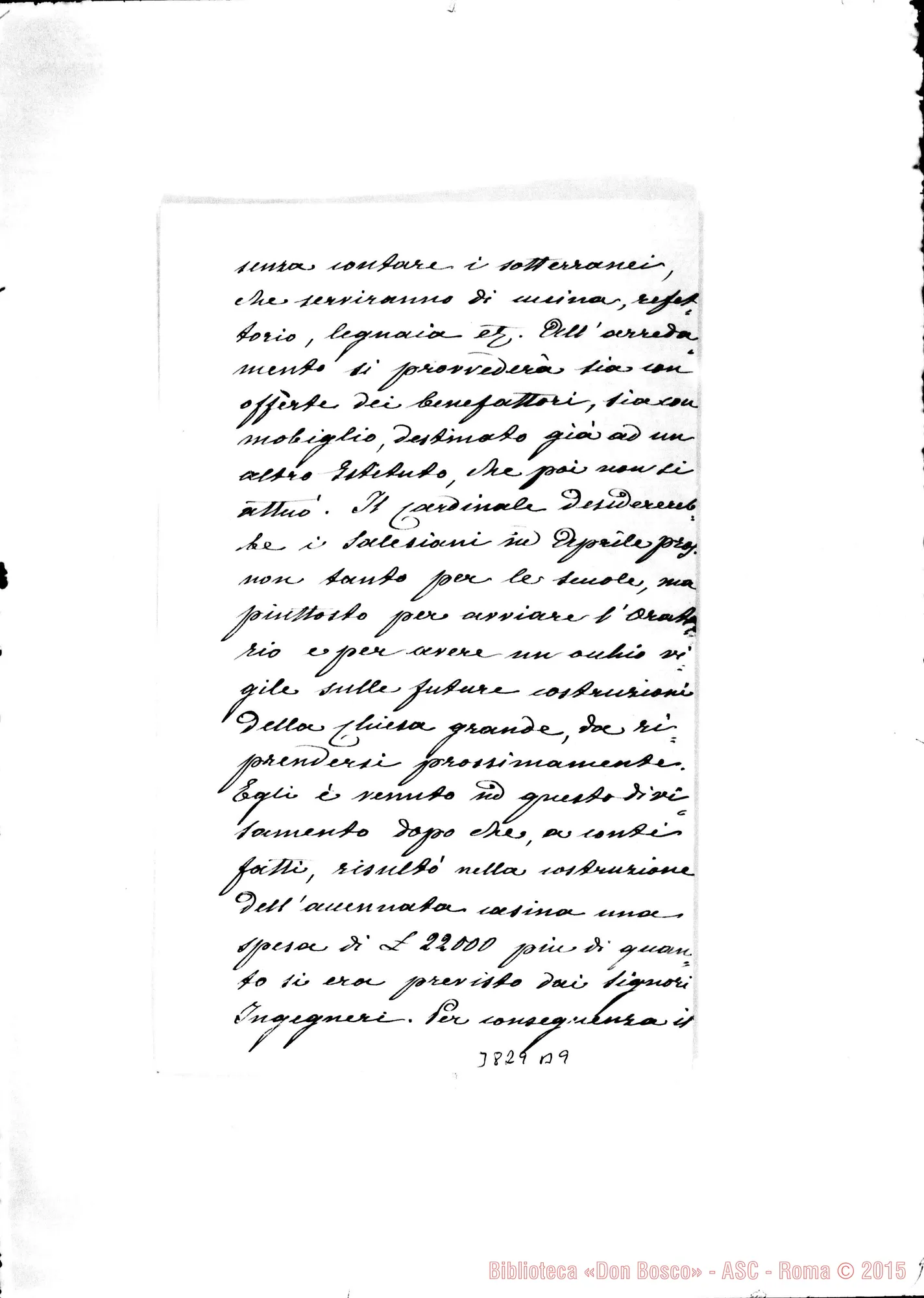 Fotogramma B 9 — « « Roma, 28-02-1901 Ancona E Figline