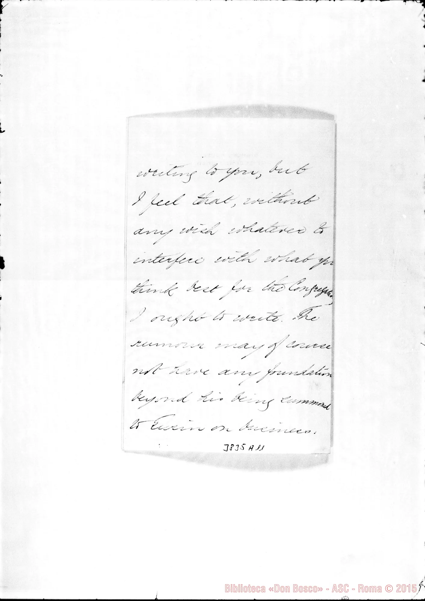 Fotogramma A 11 — Southwark: Pietro Emanuele Amigo, vesc.-Don Rua. London, 25-06-1909