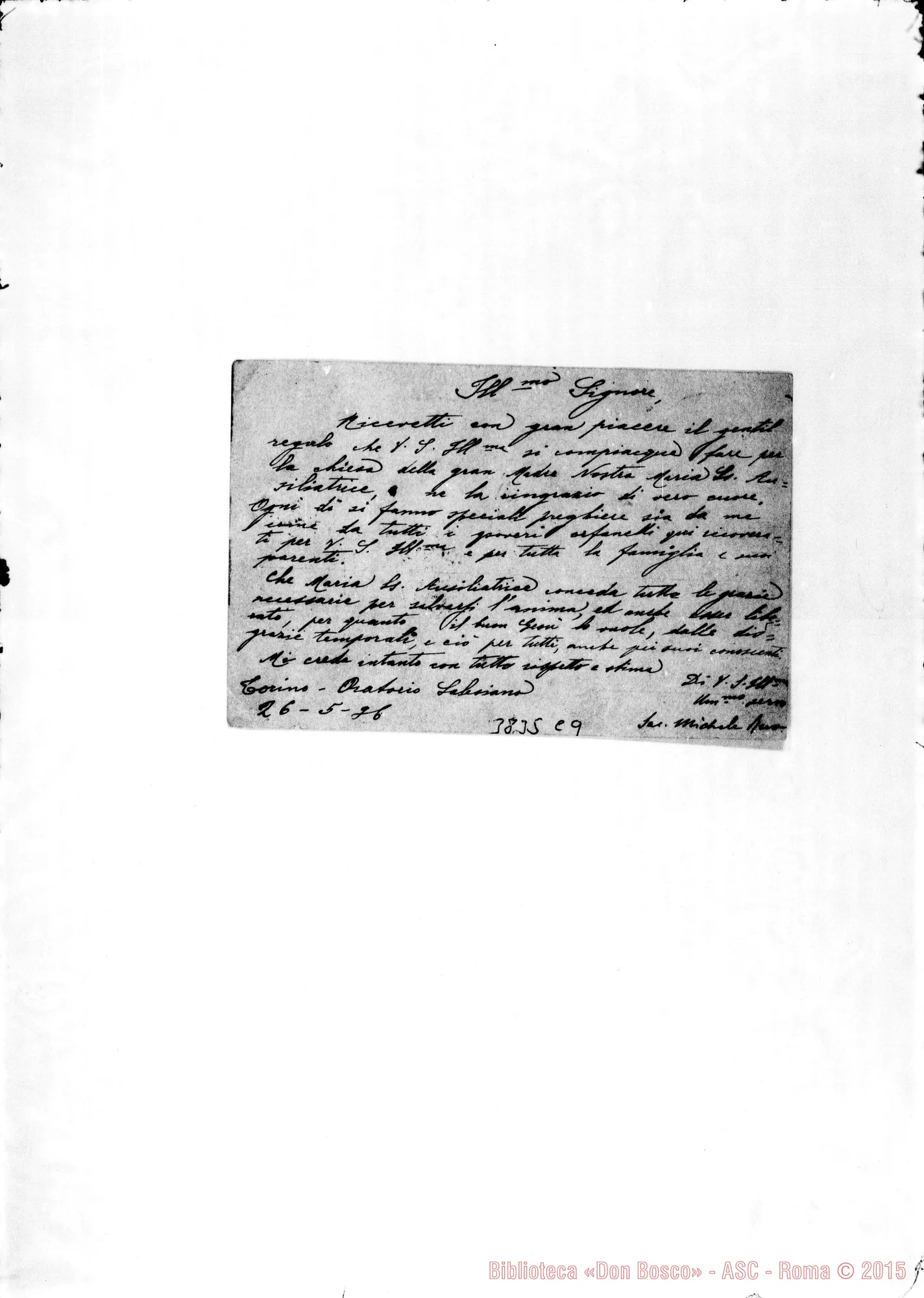 Fotogramma C 9 — Abbate-Daga Tommaso Torino, 26-05-1896