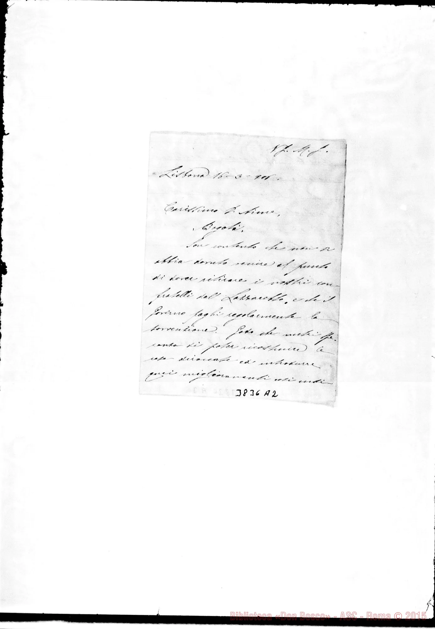 Fotogramma A 2 — « « Lisbona, 16-03-1906