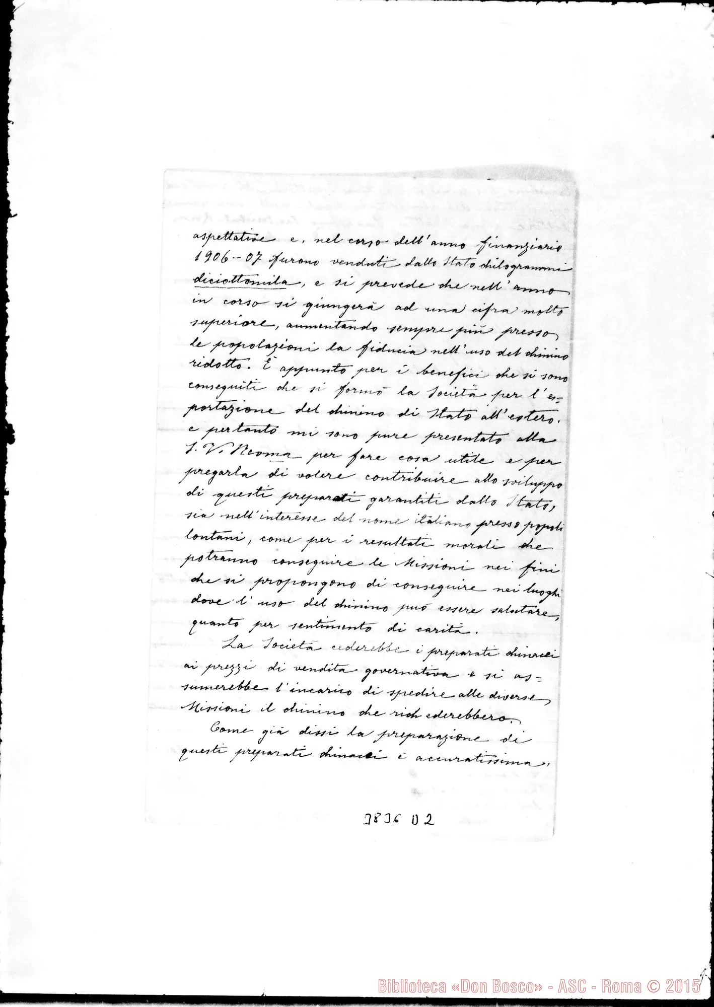 Fotogramma D 2 — « « Torino, 3-12-1907