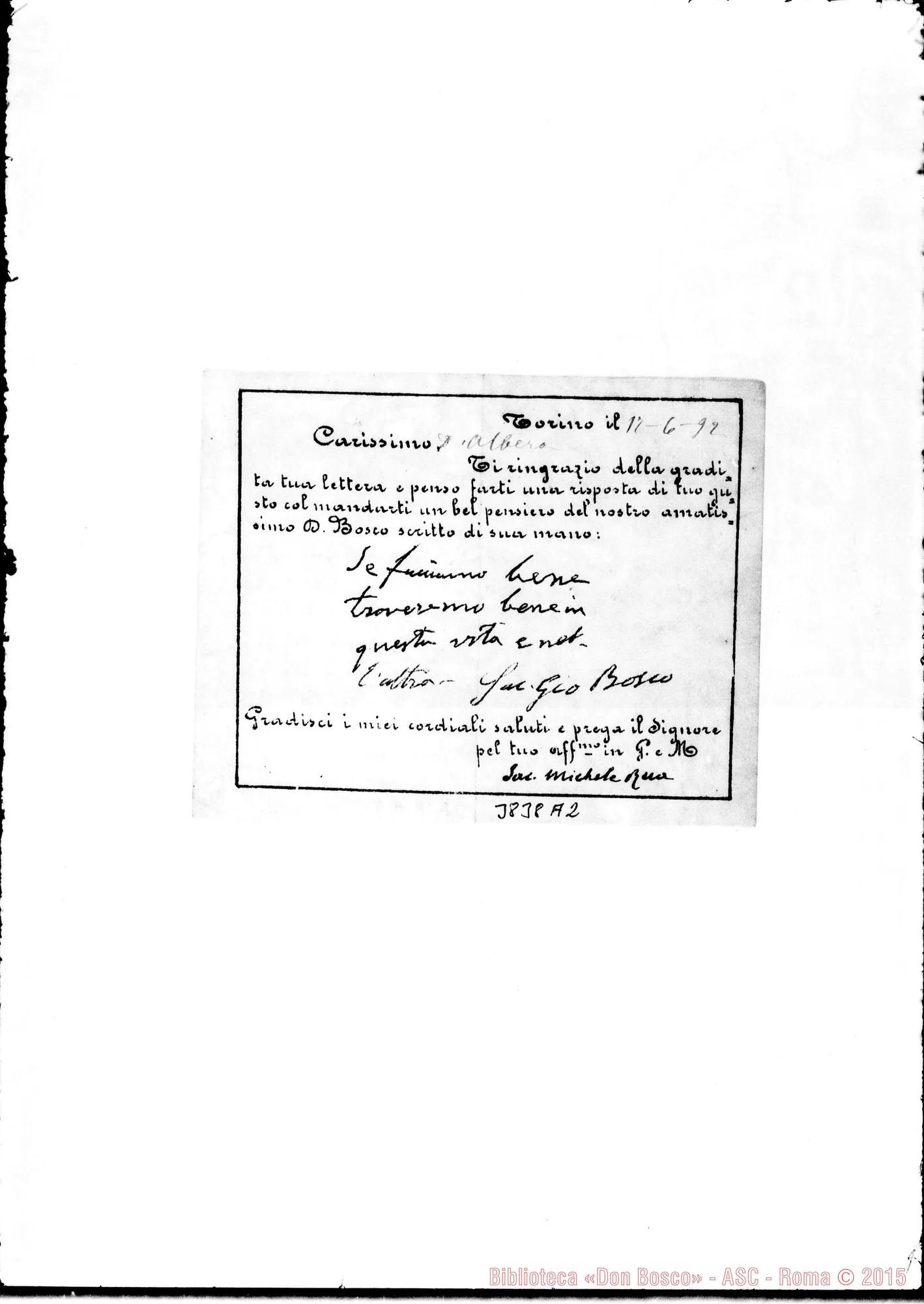 Fotogramma A 2 — « « Torino, 17-06-1892