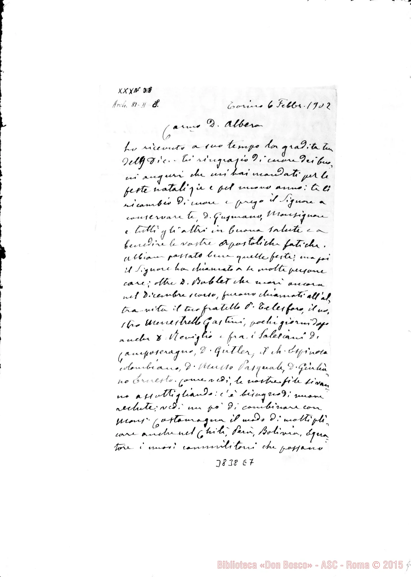 Fotogramma E 7 — « « Torino, 6-02-1902