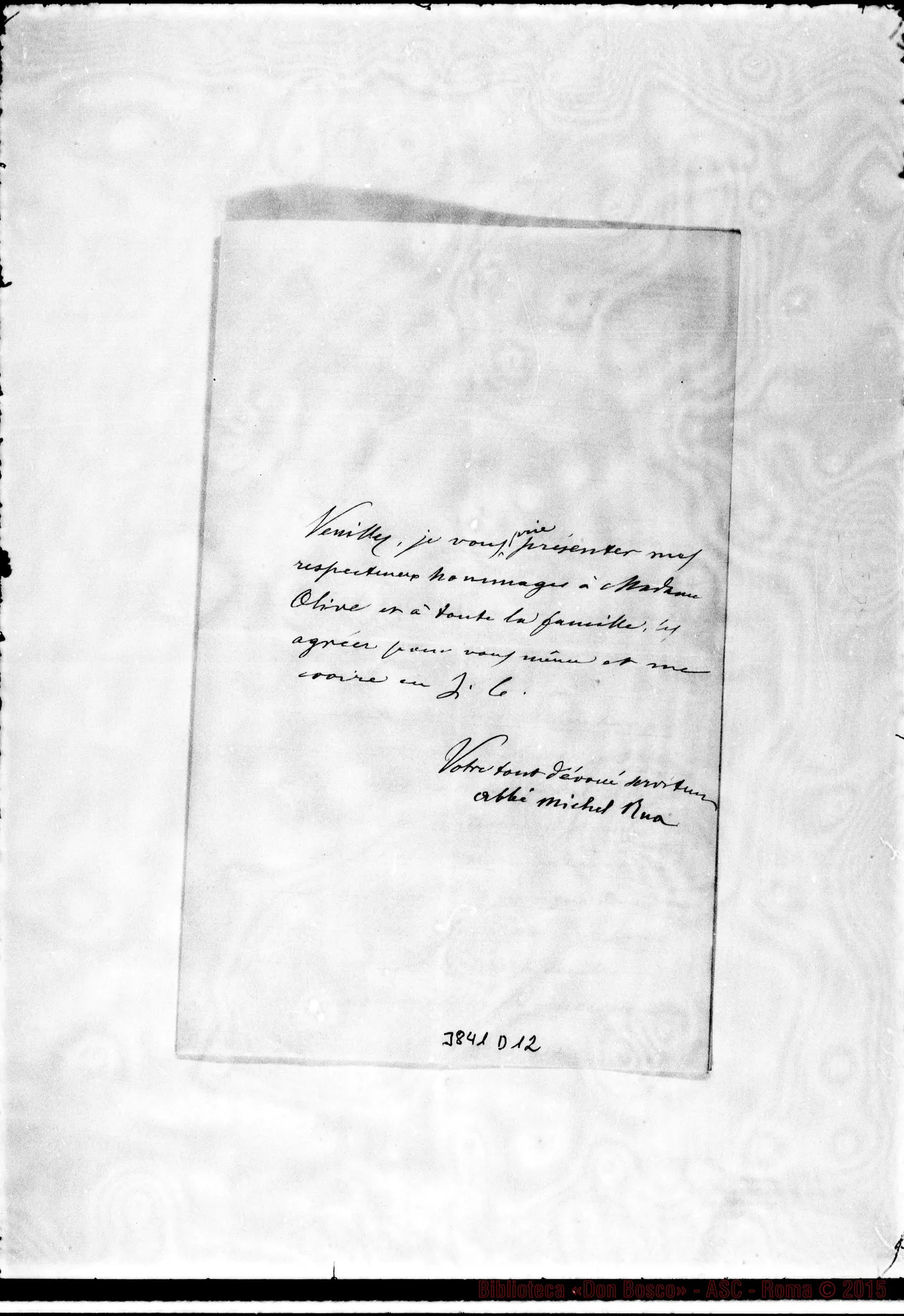 Fotogramma D 12 — « Monsieur Torino, 9-01-1891