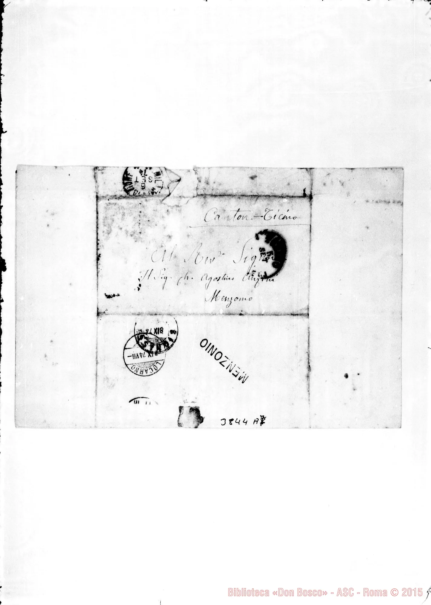 Fotogramma A 7 — Anzini Agostino Torino, 5-09-1874