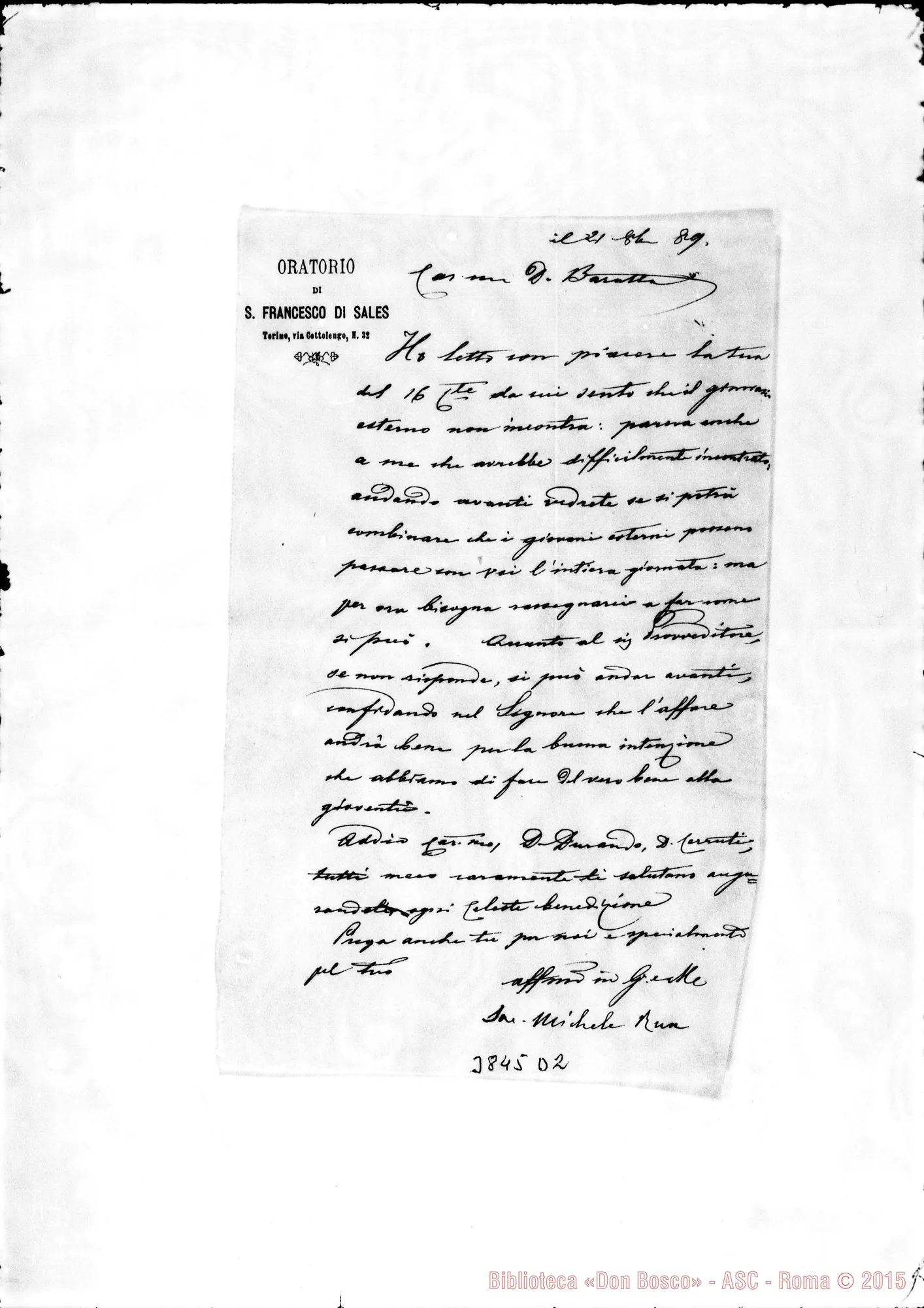 Fotogramma D 2 — « « Torino, 21-10-1889