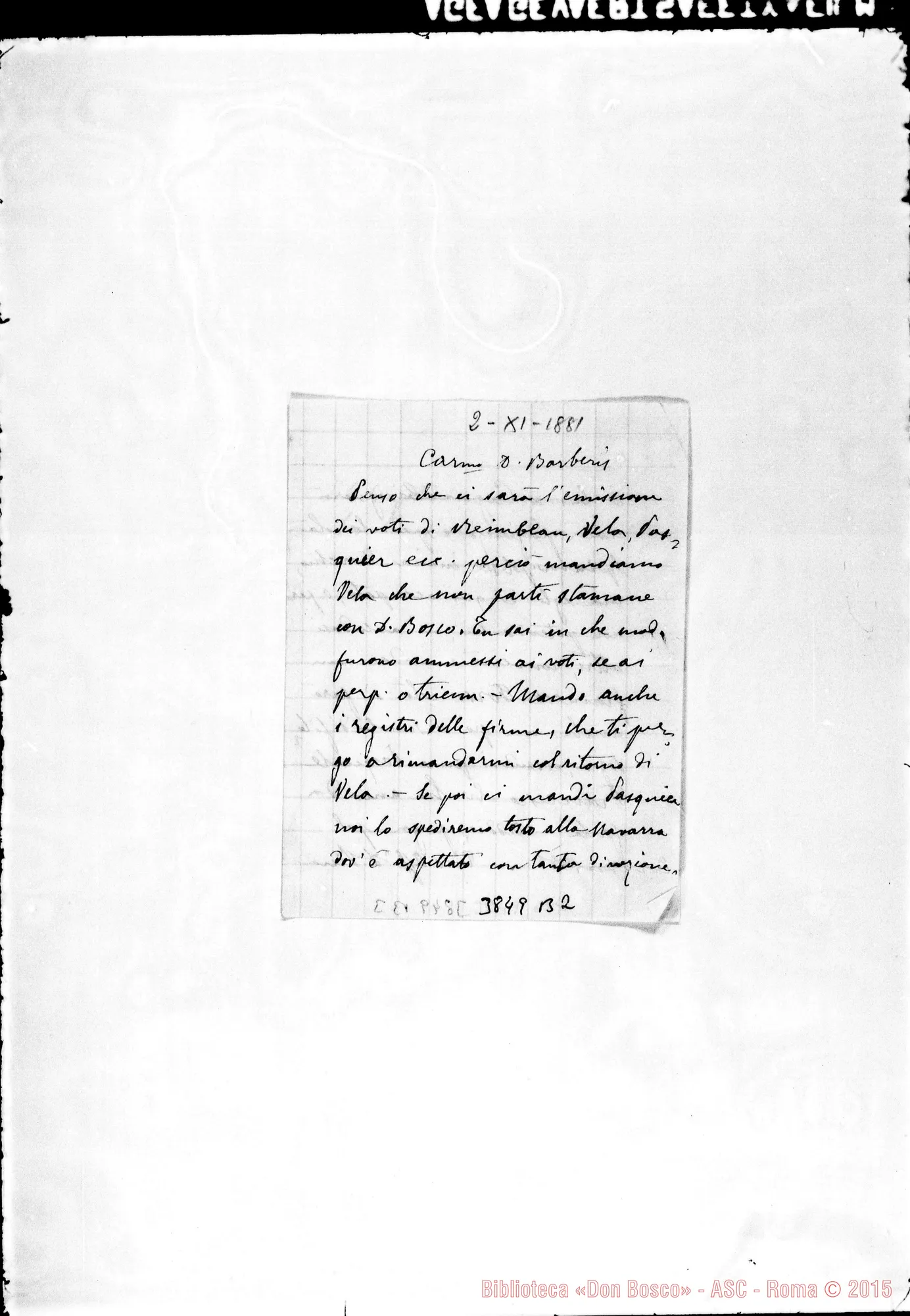 Fotogramma B 2 — « « Torino, 2-11-1881